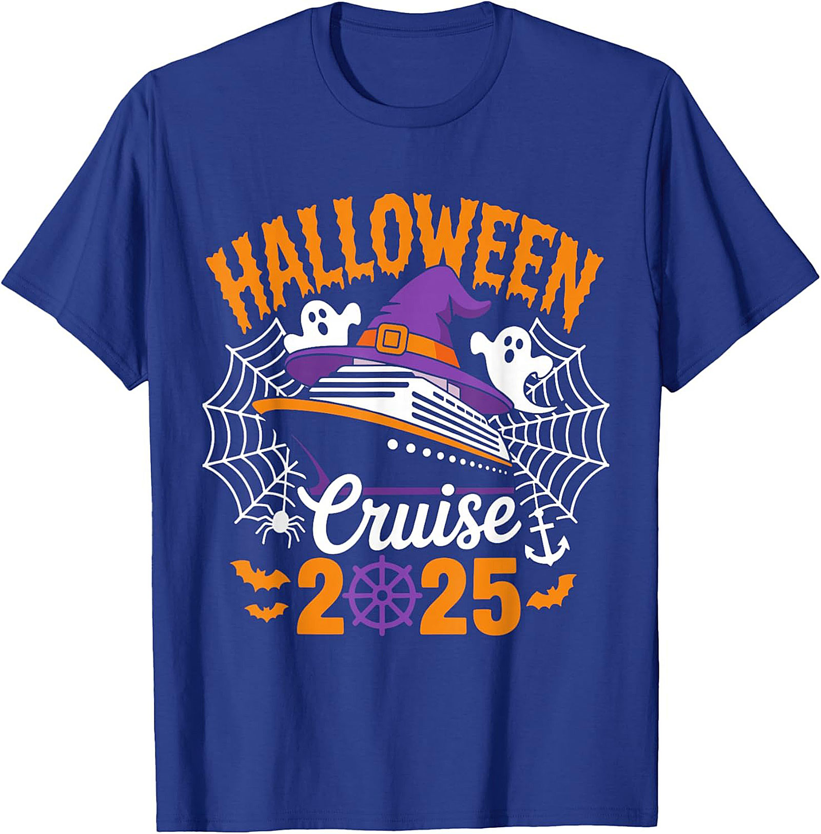Halloween Cruise 2025 T-Shirt | Funny Vacation Graphic Tee