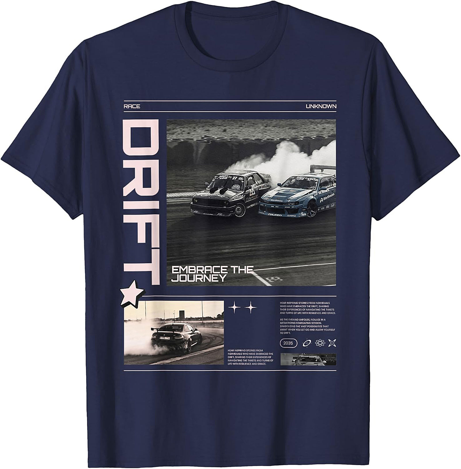 Drift Racing Graphic Tee JDM Car Enthusiast Shirt