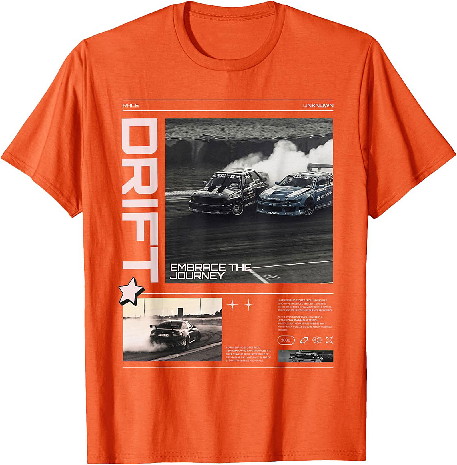 Drift Racing Graphic Tee JDM Car Enthusiast Shirt