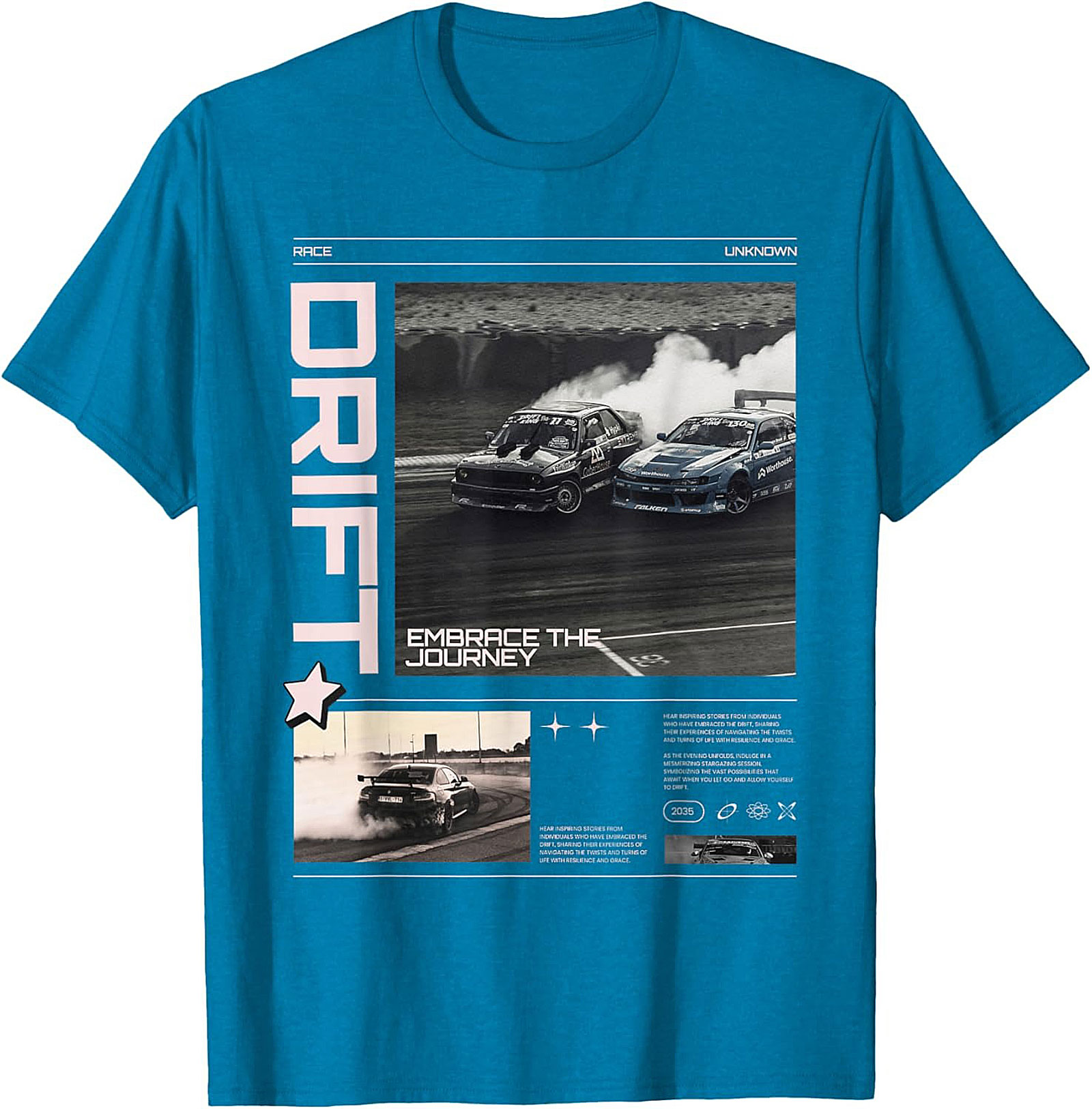 Drift Racing Graphic Tee JDM Car Enthusiast Shirt