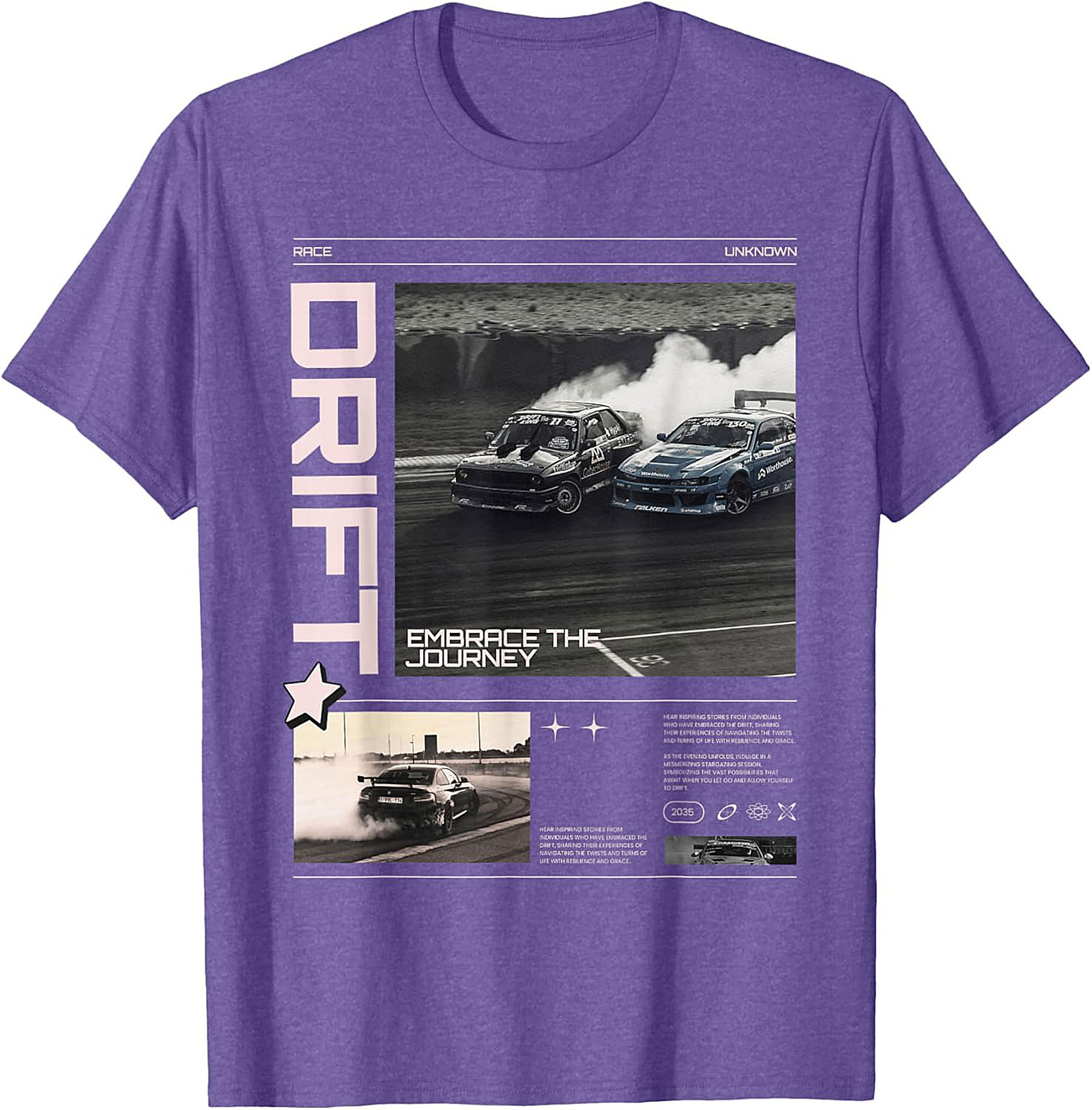 Drift Racing Graphic Tee JDM Car Enthusiast Shirt