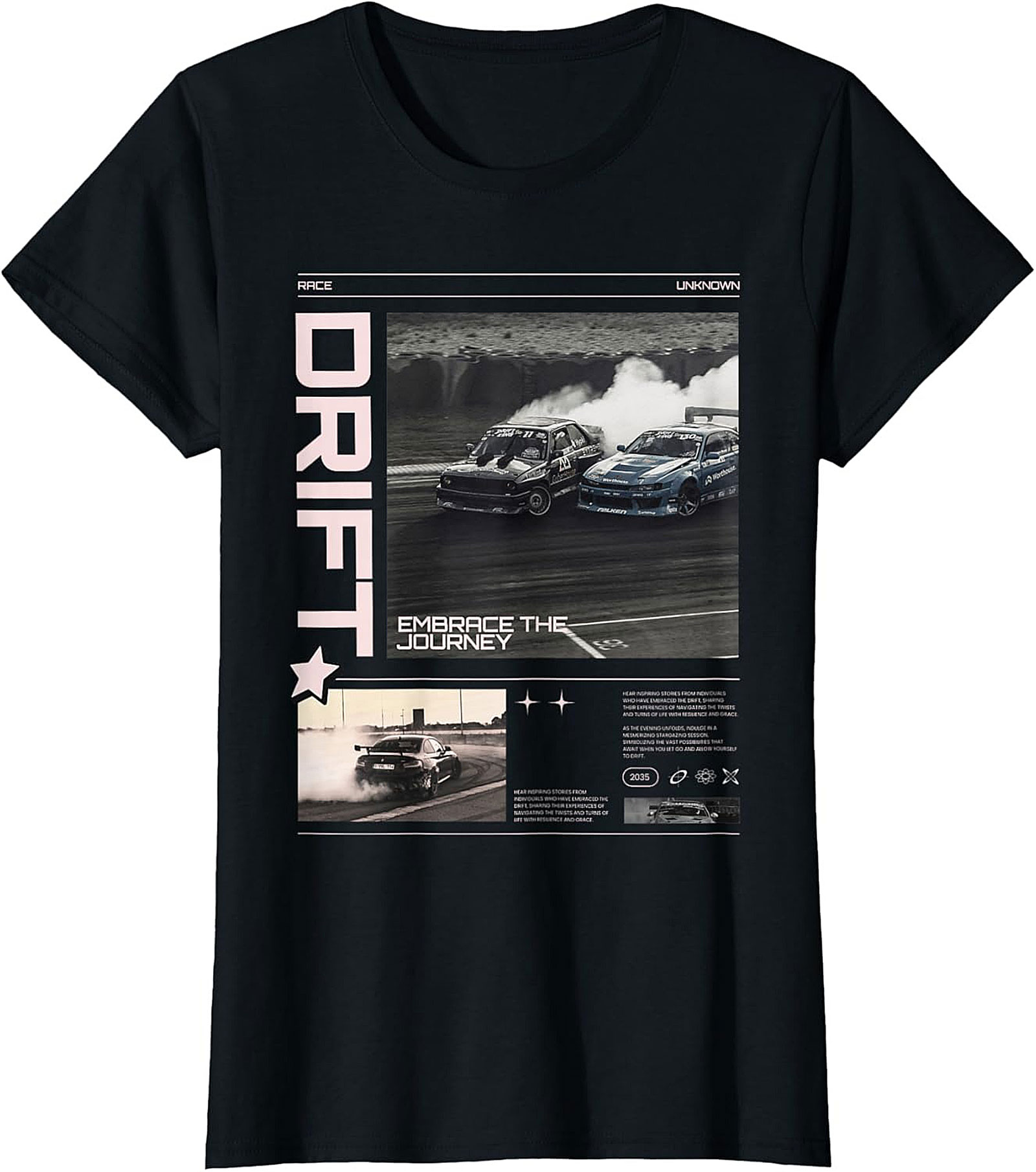 Drift Racing Graphic Tee JDM Car Enthusiast Shirt