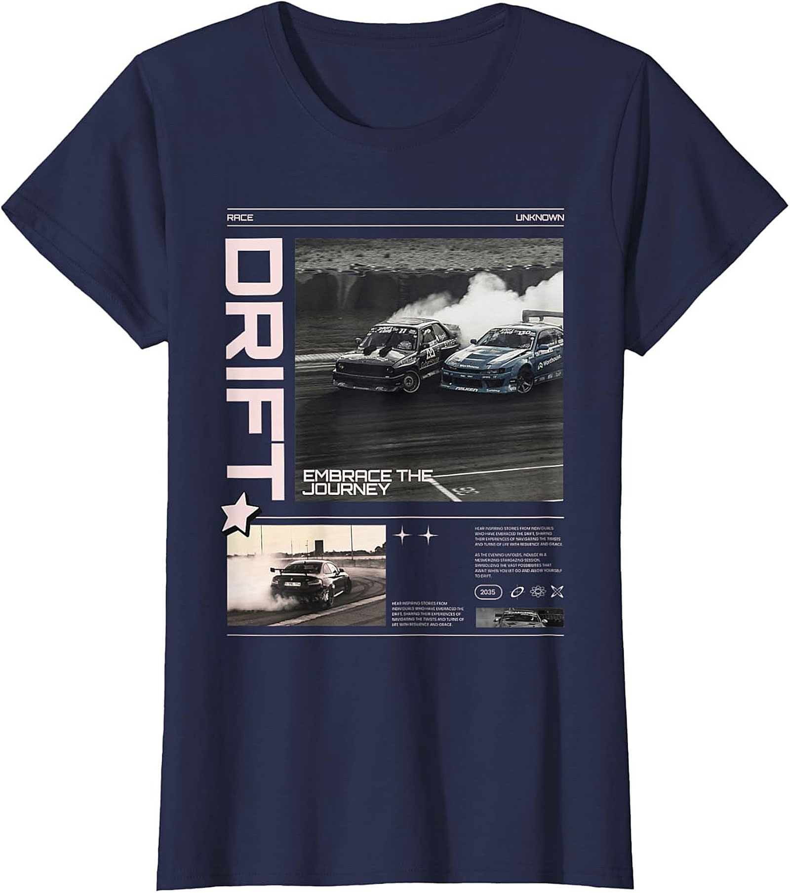 Drift Racing Graphic Tee JDM Car Enthusiast Shirt