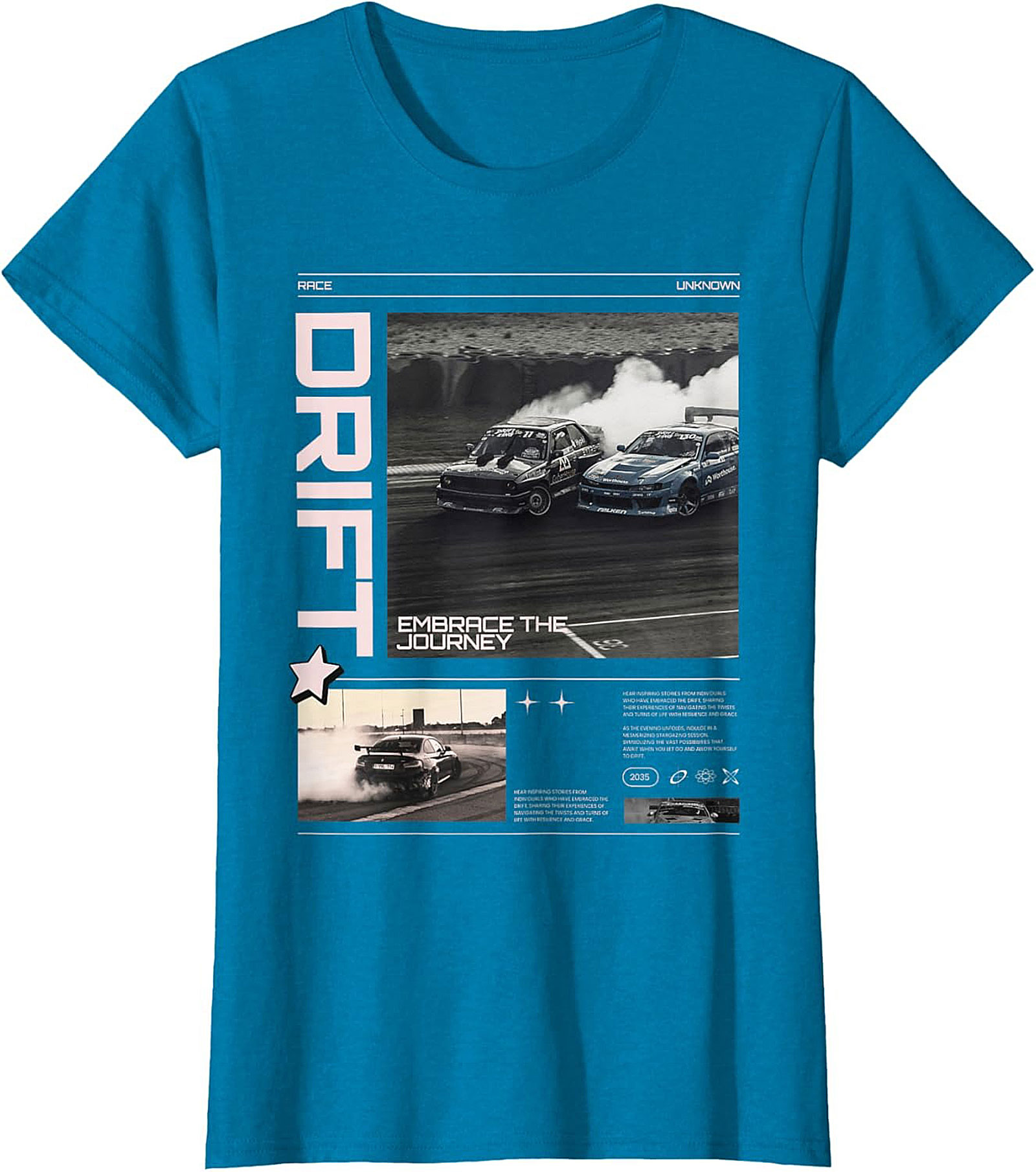 Drift Racing Graphic Tee JDM Car Enthusiast Shirt