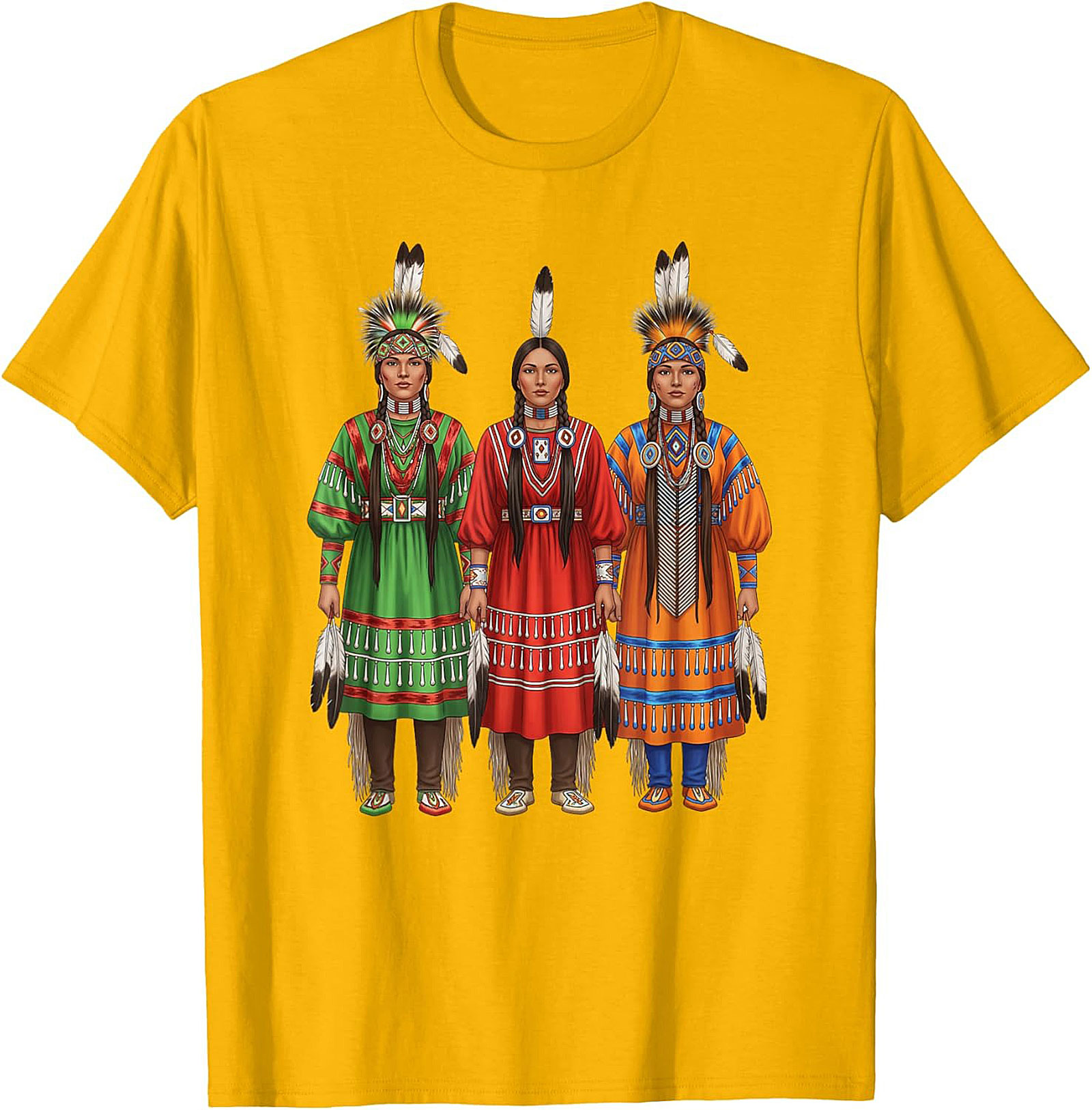  Native American Heritage T-shirt Indigenous Women Graphic Tee
