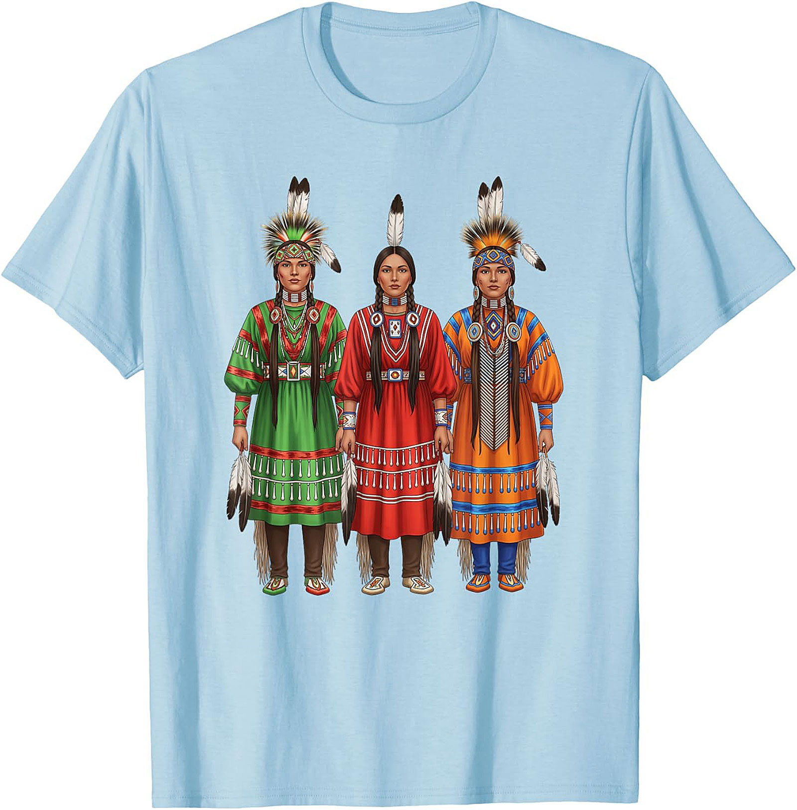  Native American Heritage T-shirt Indigenous Women Graphic Tee