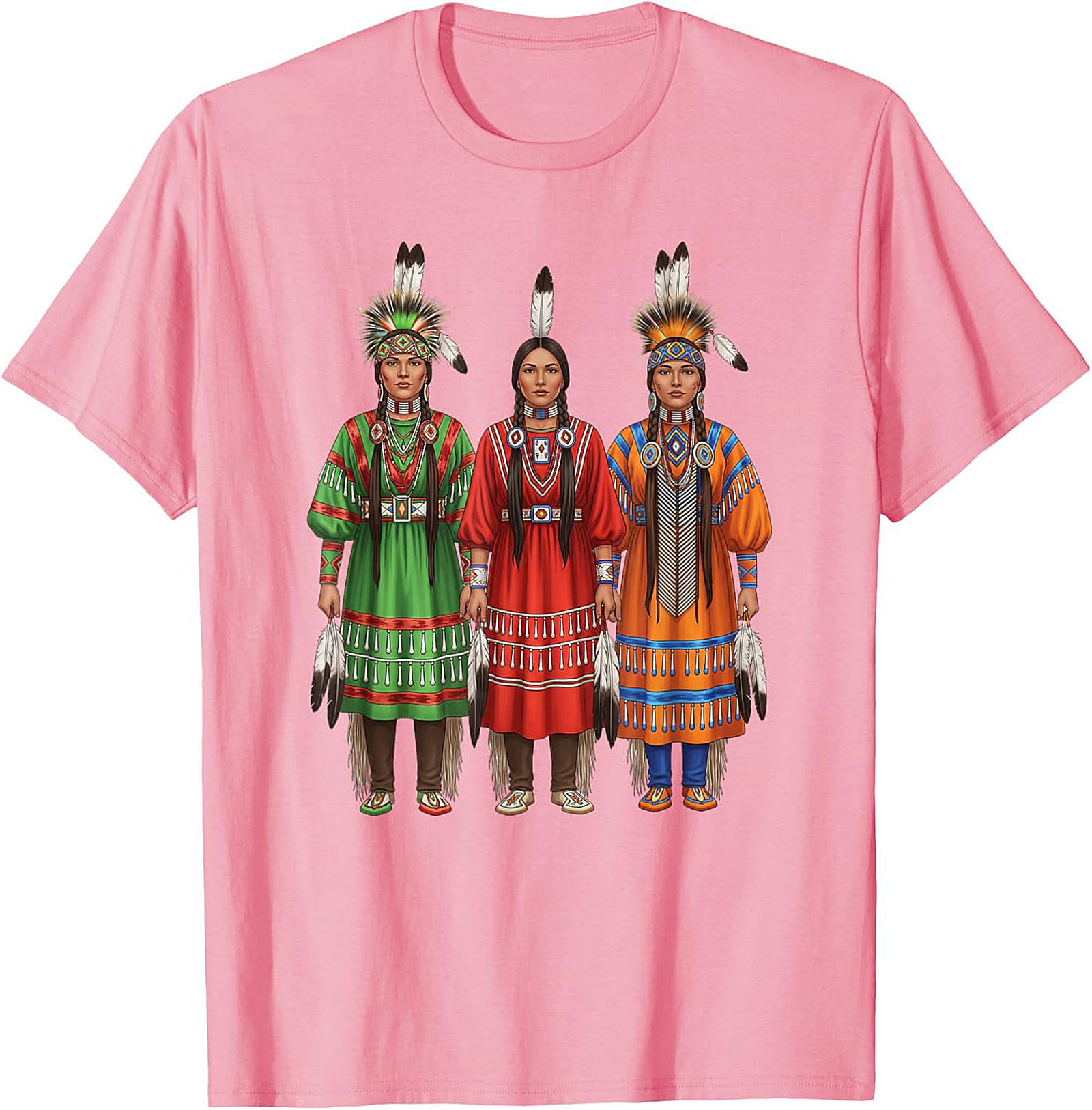  Native American Heritage T-shirt Indigenous Women Graphic Tee