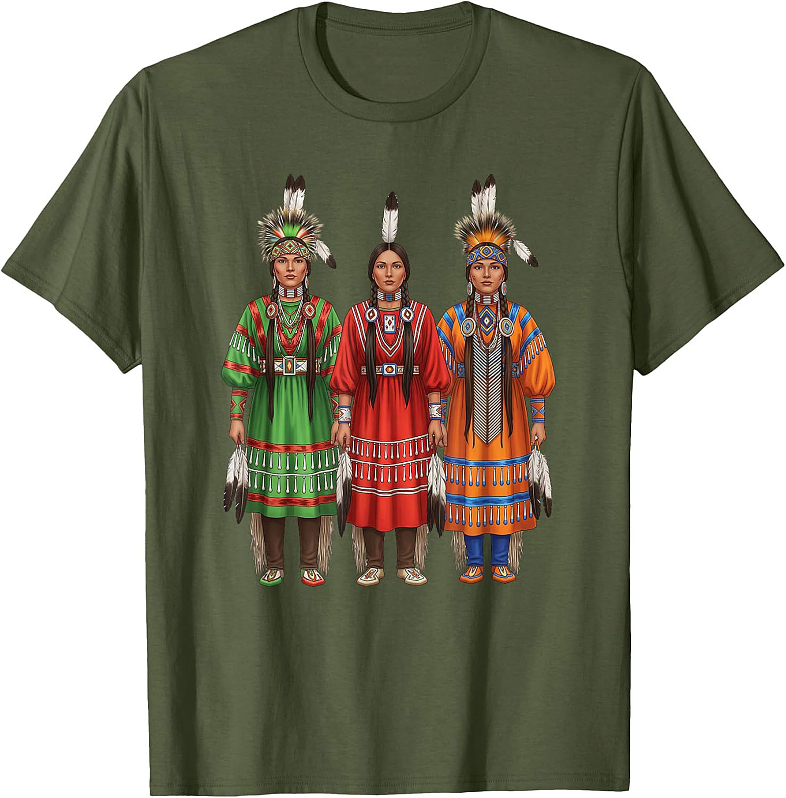  Native American Heritage T-shirt Indigenous Women Graphic Tee