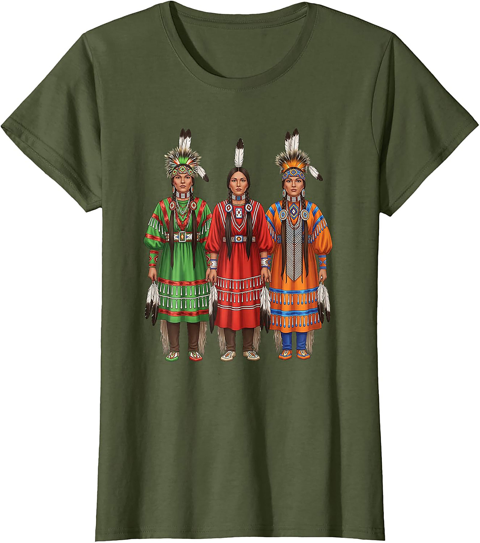  Native American Heritage T-shirt Indigenous Women Graphic Tee