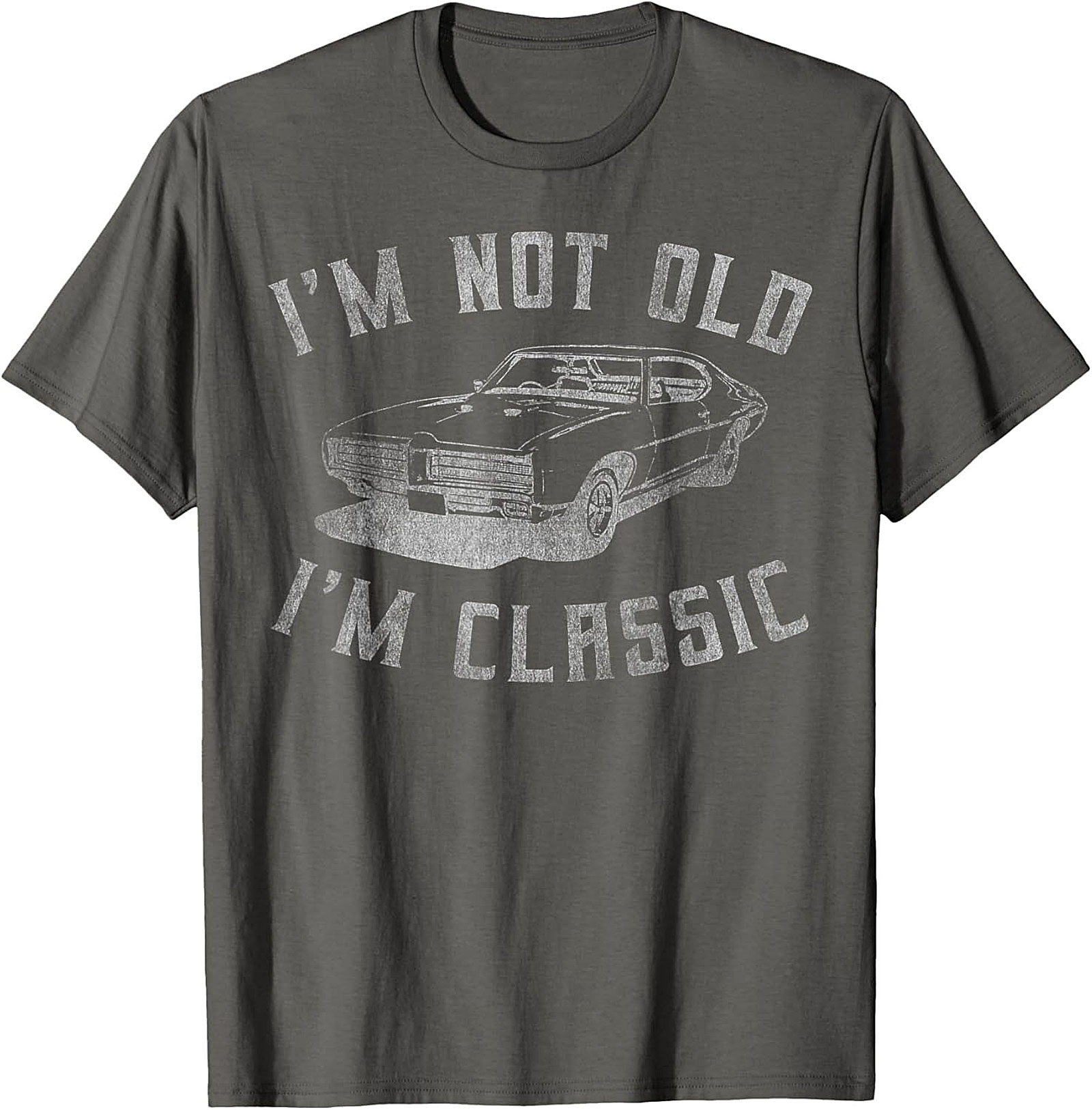 Funny Classic Car Graphic Tee  I'm Not Old I'm Classic