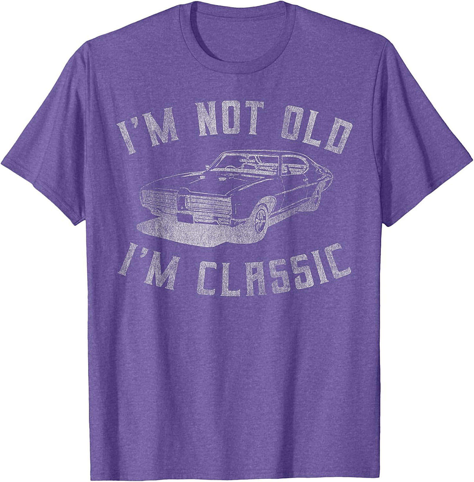Funny Classic Car Graphic Tee  I'm Not Old I'm Classic