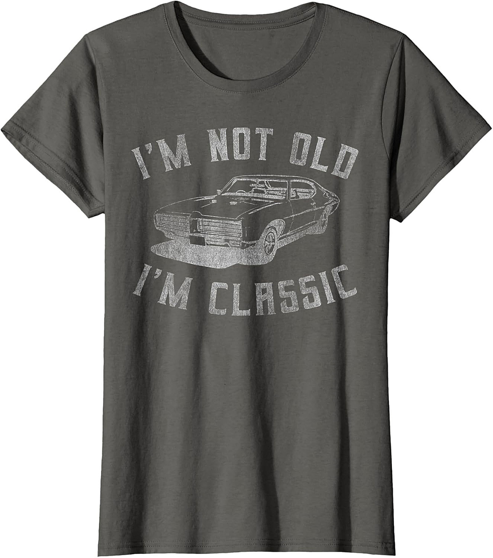 Funny Classic Car Graphic Tee  I'm Not Old I'm Classic