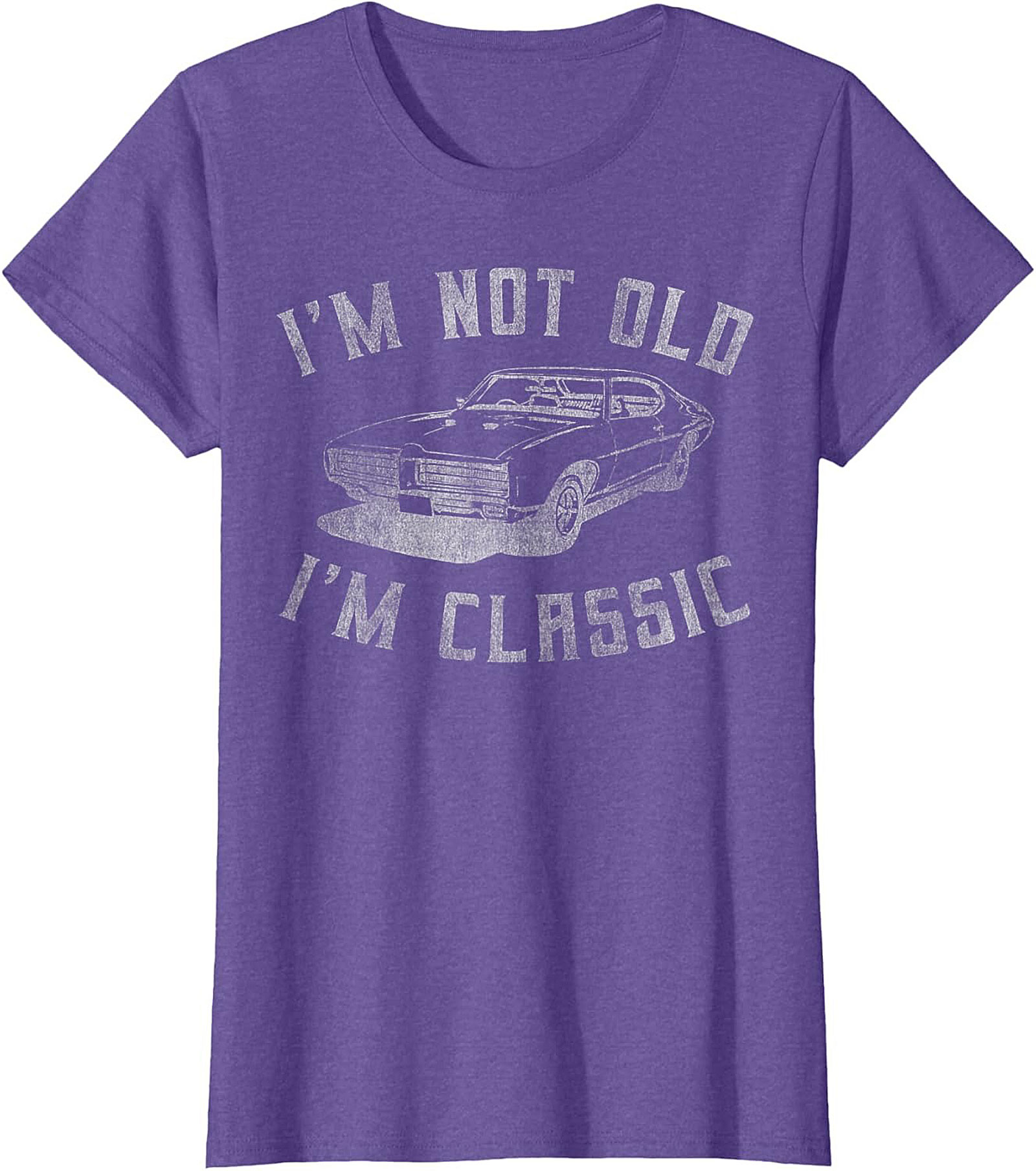 Funny Classic Car Graphic Tee  I'm Not Old I'm Classic