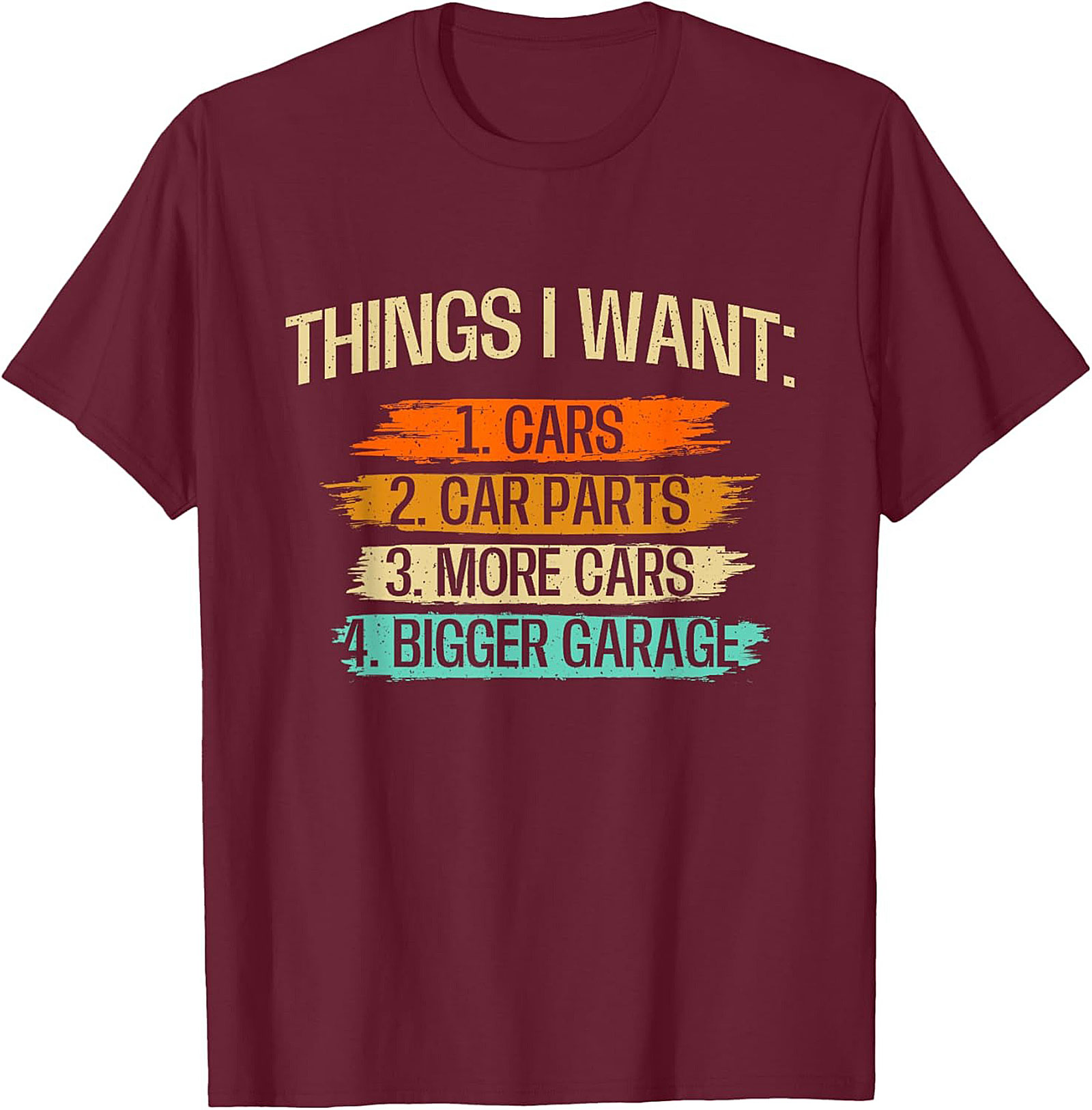Car Lover Funny T-Shirt Gearhead Mechanic Graphic Tee