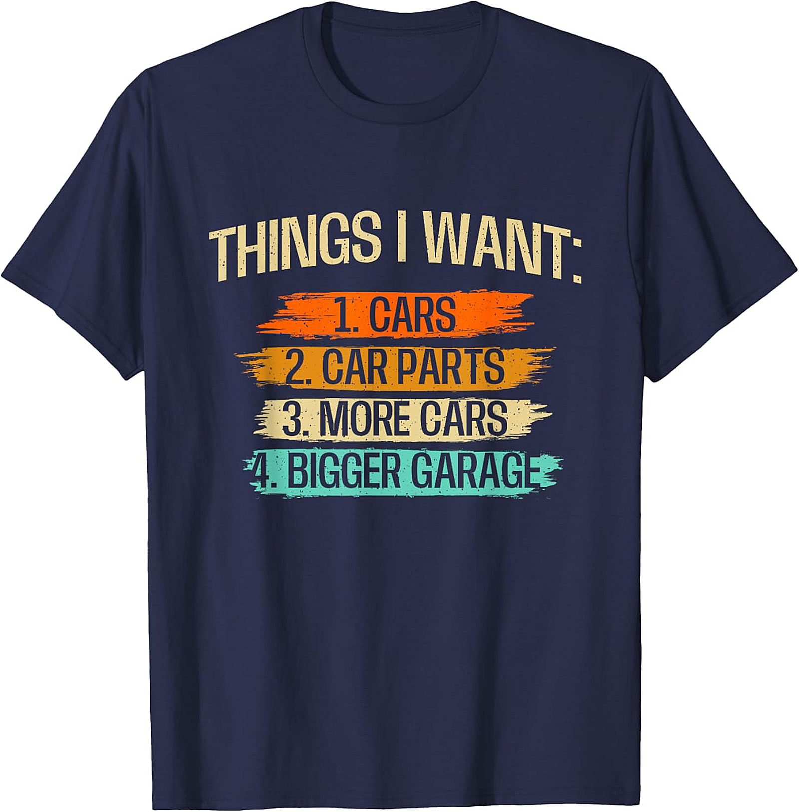 Car Lover Funny T-Shirt Gearhead Mechanic Graphic Tee