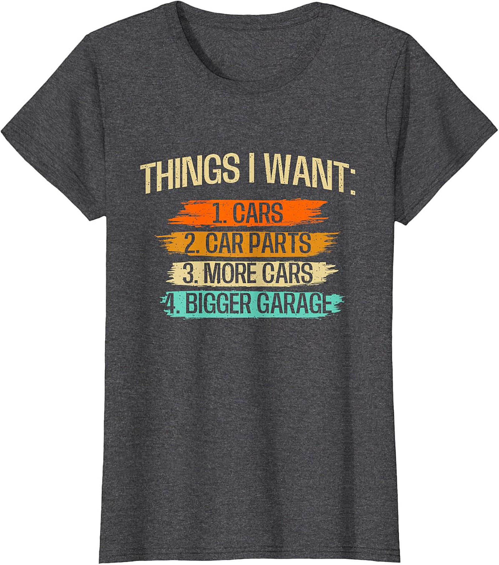 Car Lover Funny T-Shirt Gearhead Mechanic Graphic Tee