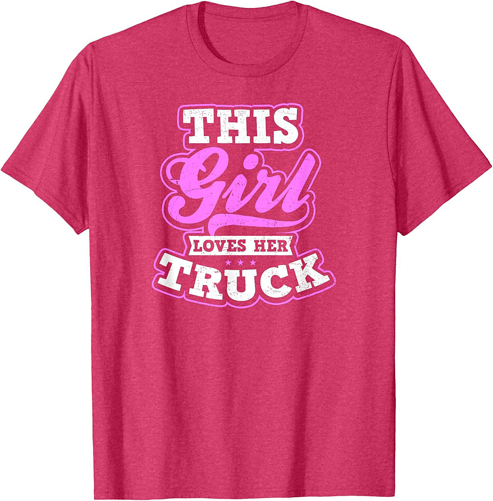 THIS Girl Loves Her Truck Graphic Tee - Bold Women’s Truck Enthusiast Shirt