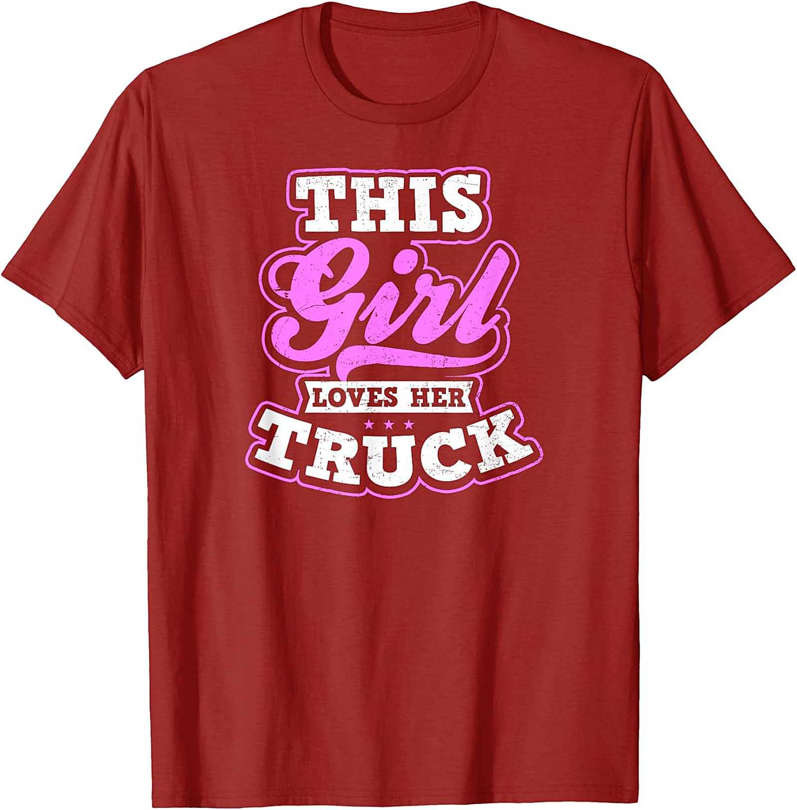 THIS Girl Loves Her Truck Graphic Tee - Bold Women’s Truck Enthusiast Shirt