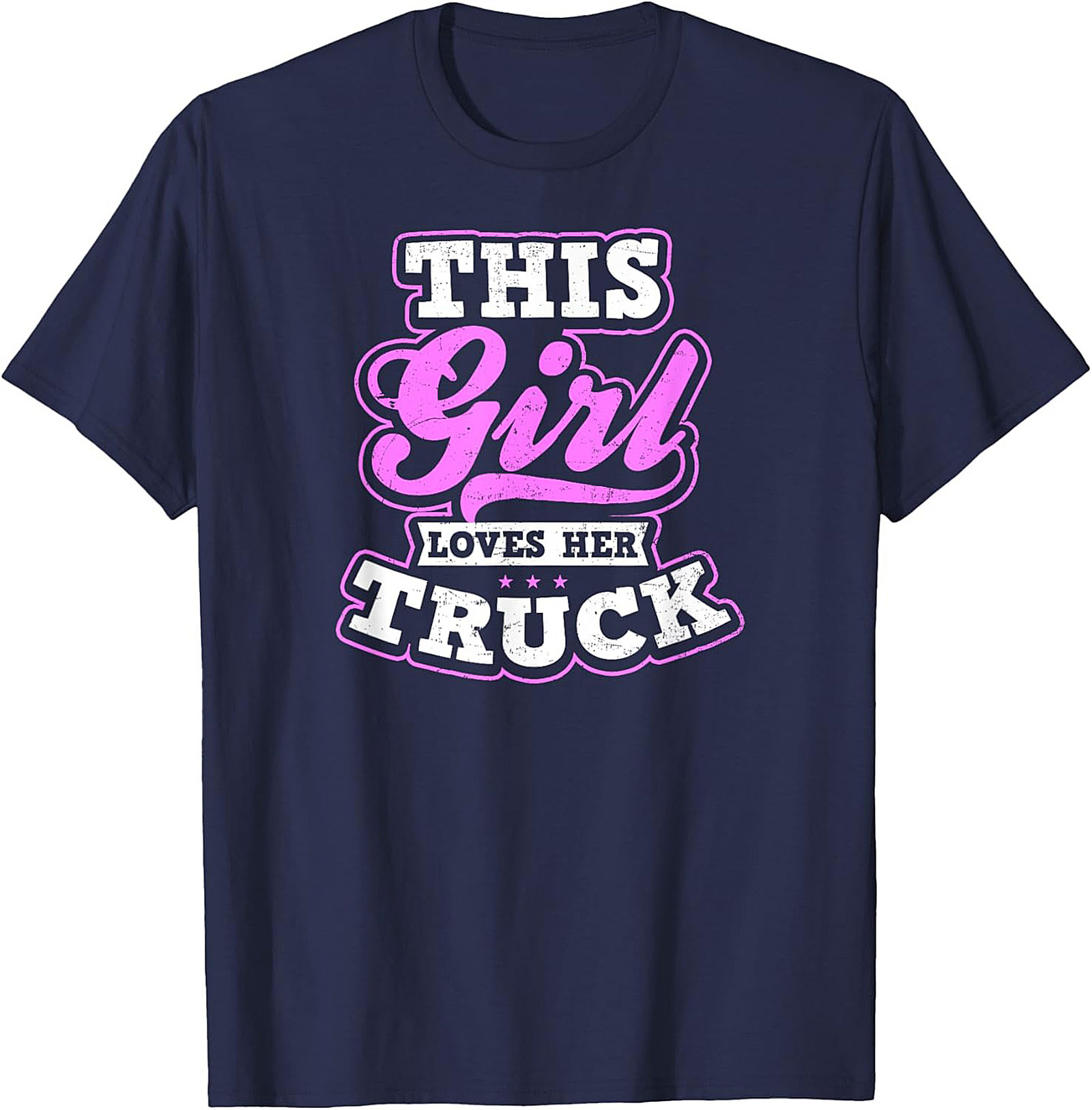 THIS Girl Loves Her Truck Graphic Tee - Bold Women’s Truck Enthusiast Shirt