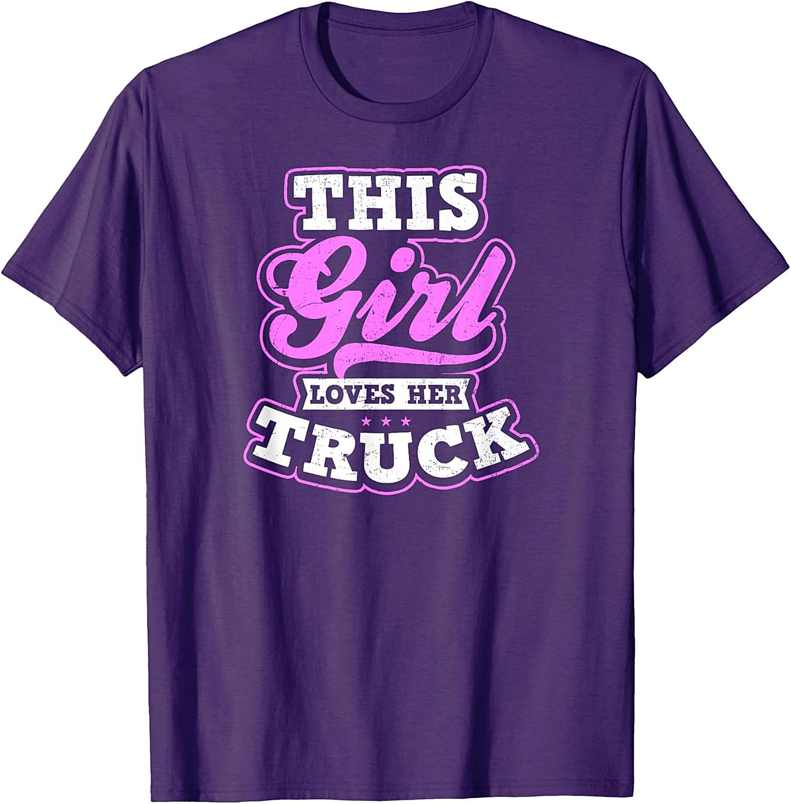 THIS Girl Loves Her Truck Graphic Tee - Bold Women’s Truck Enthusiast Shirt