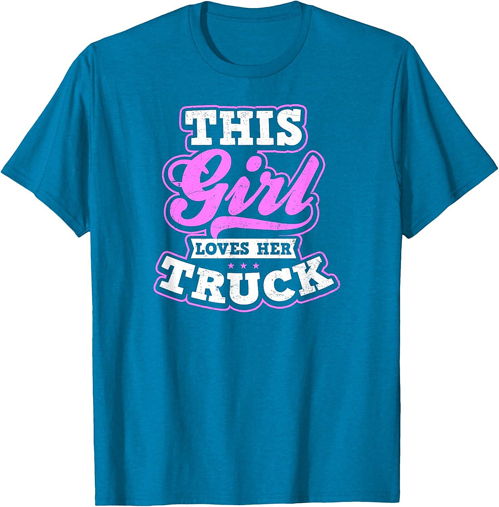 THIS Girl Loves Her Truck Graphic Tee - Bold Women’s Truck Enthusiast Shirt