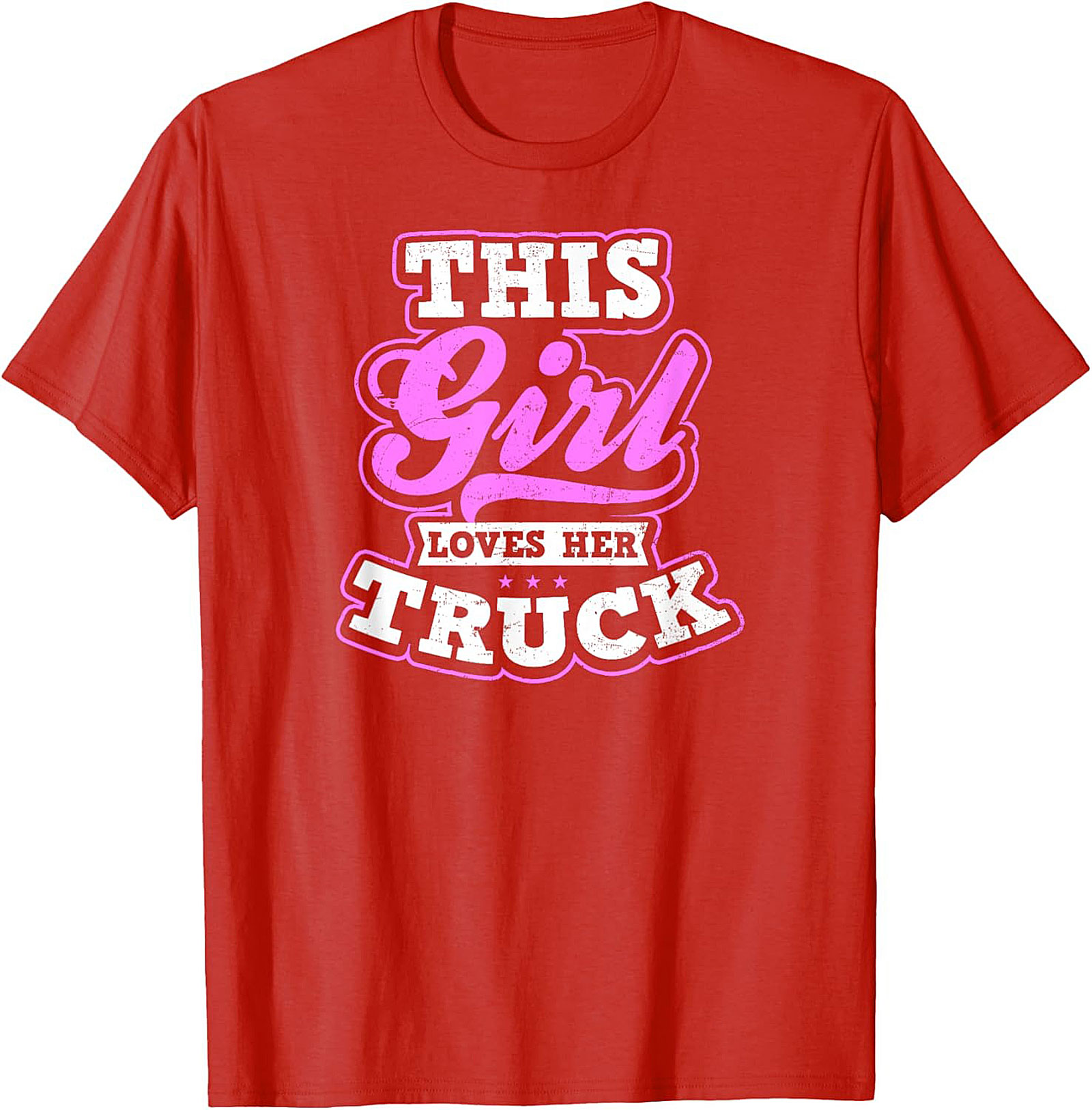 THIS Girl Loves Her Truck Graphic Tee - Bold Women’s Truck Enthusiast Shirt