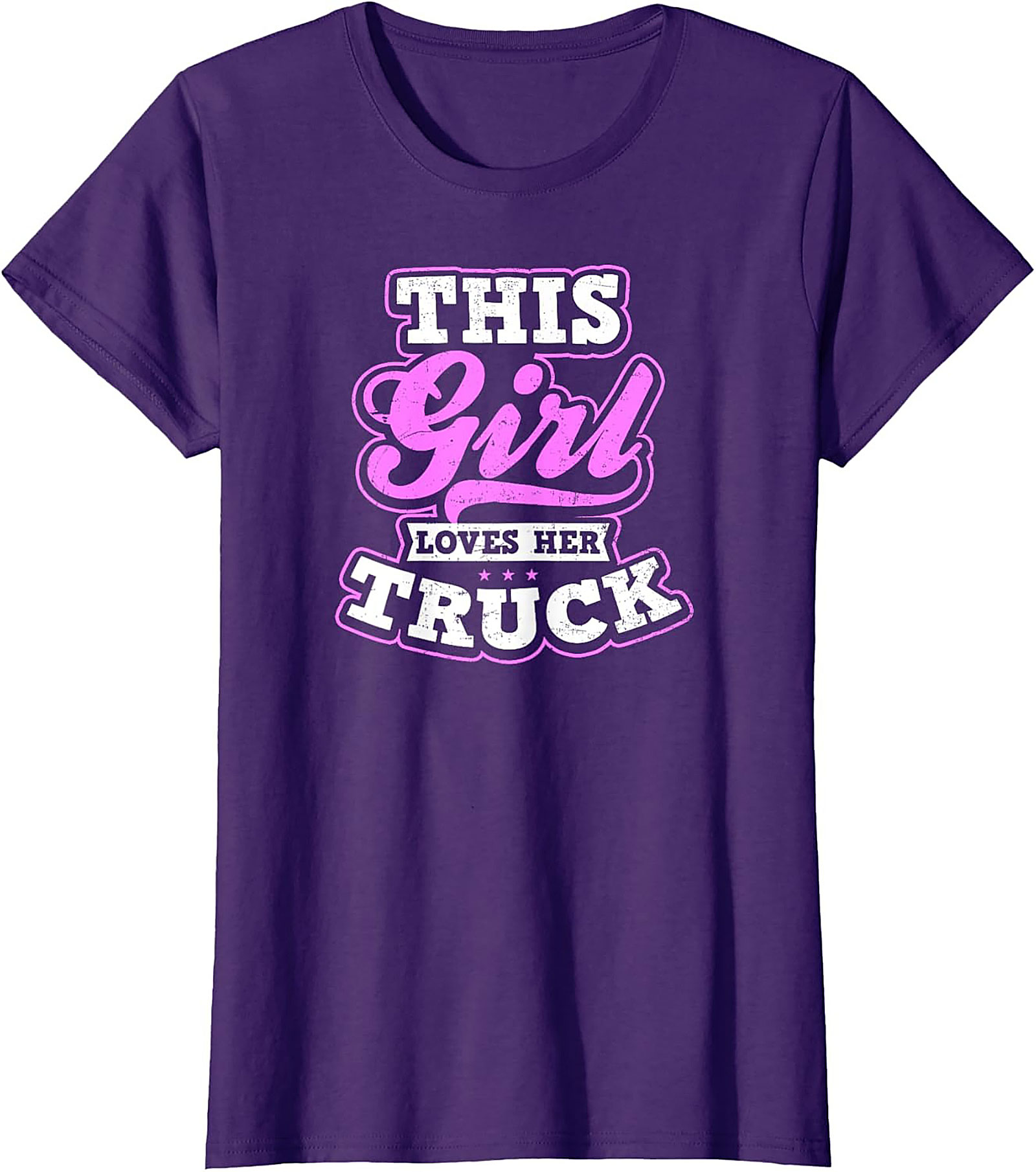 THIS Girl Loves Her Truck Graphic Tee - Bold Women’s Truck Enthusiast Shirt