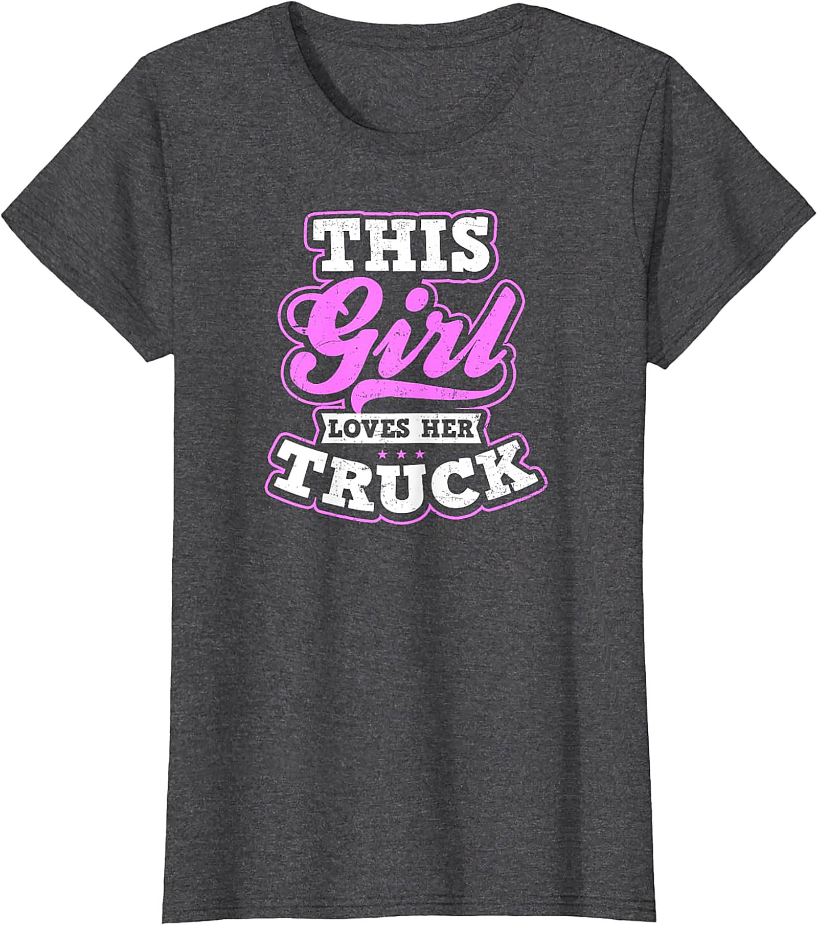 THIS Girl Loves Her Truck Graphic Tee - Bold Women’s Truck Enthusiast Shirt