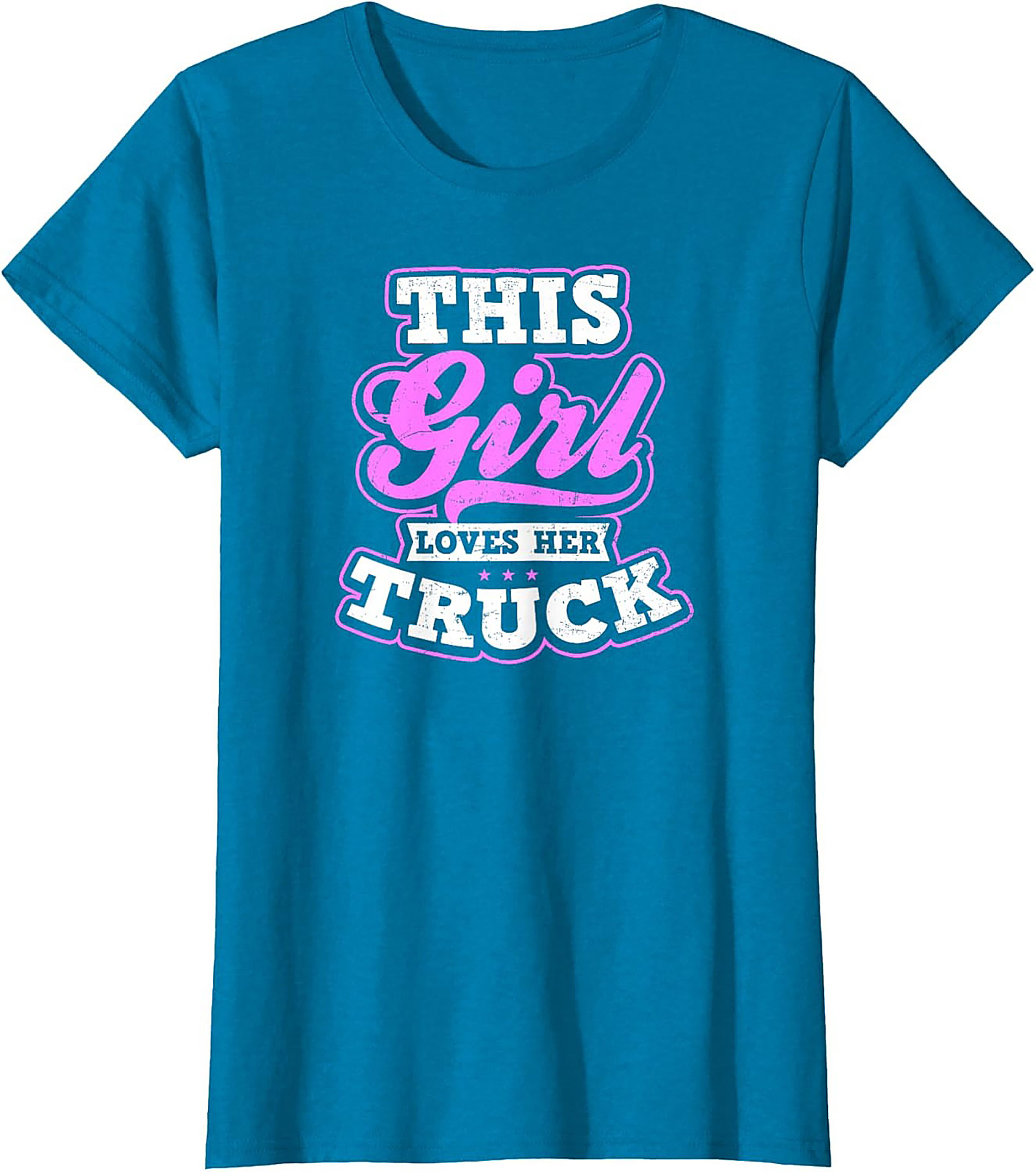 THIS Girl Loves Her Truck Graphic Tee - Bold Women’s Truck Enthusiast Shirt