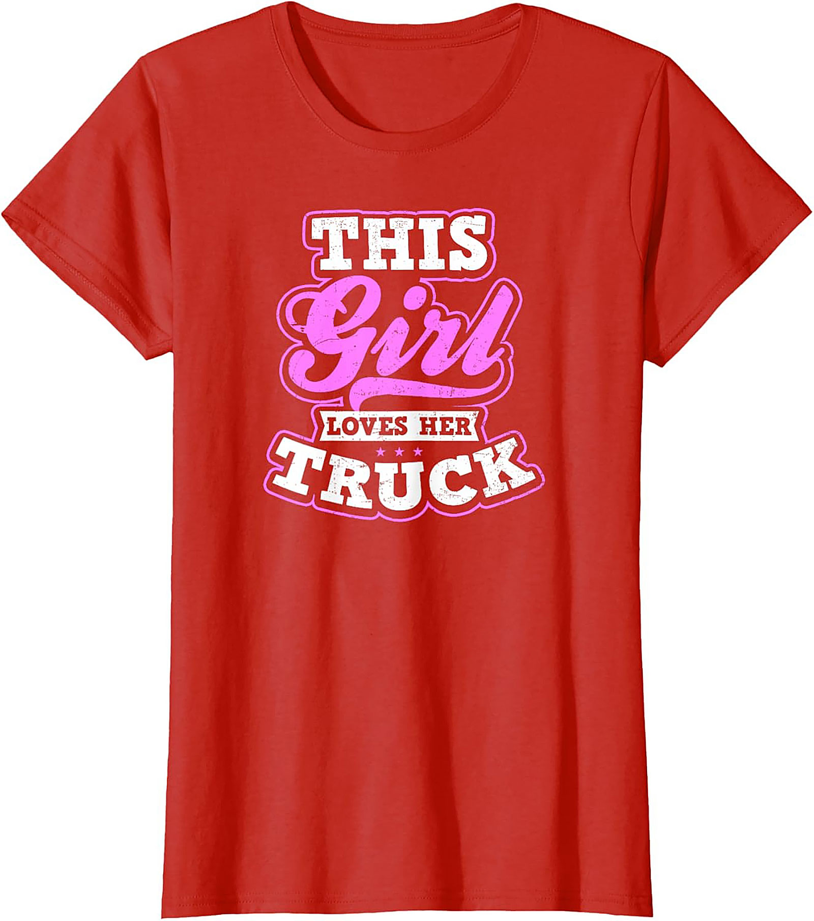 THIS Girl Loves Her Truck Graphic Tee - Bold Women’s Truck Enthusiast Shirt