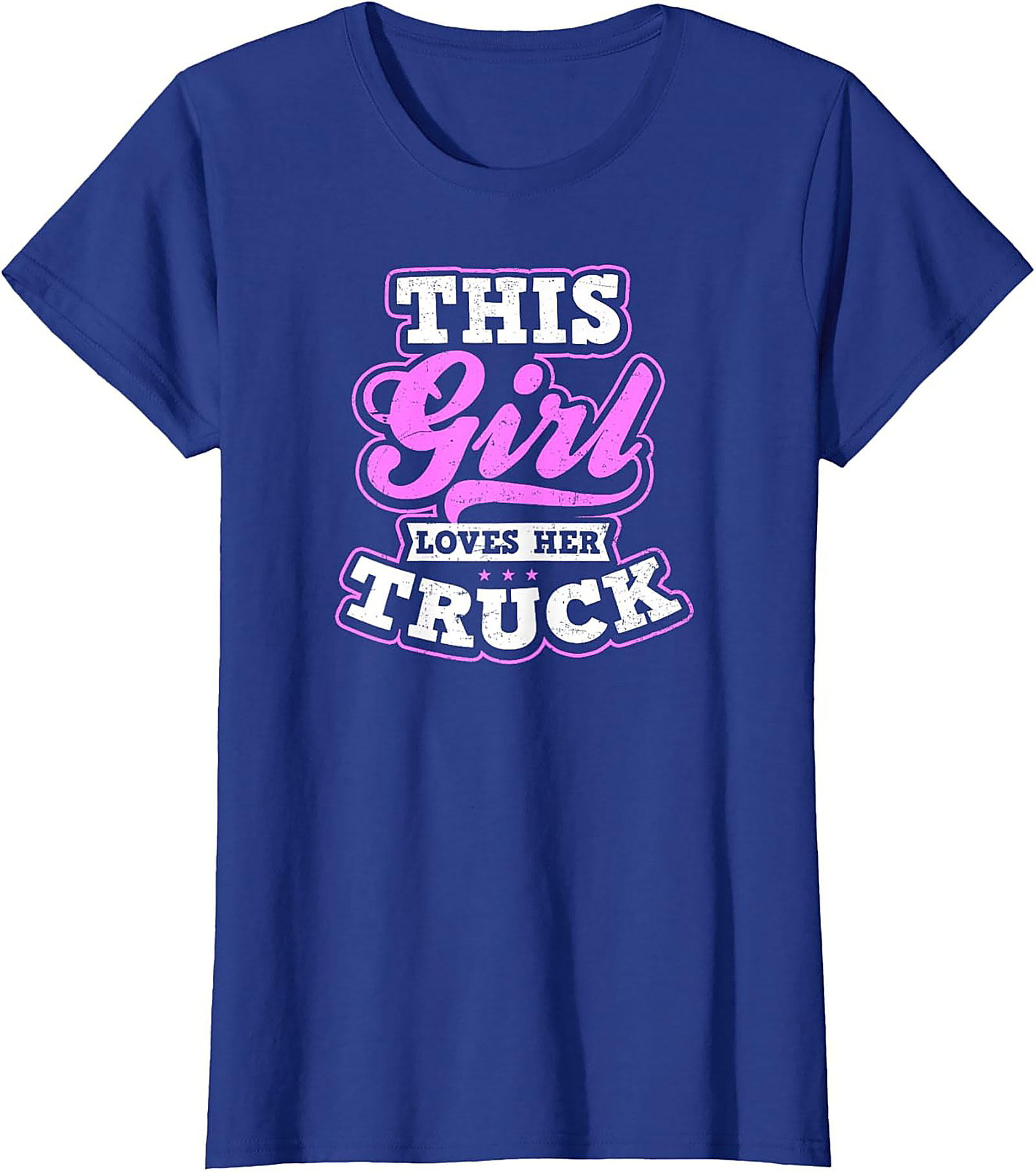 THIS Girl Loves Her Truck Graphic Tee - Bold Women’s Truck Enthusiast Shirt