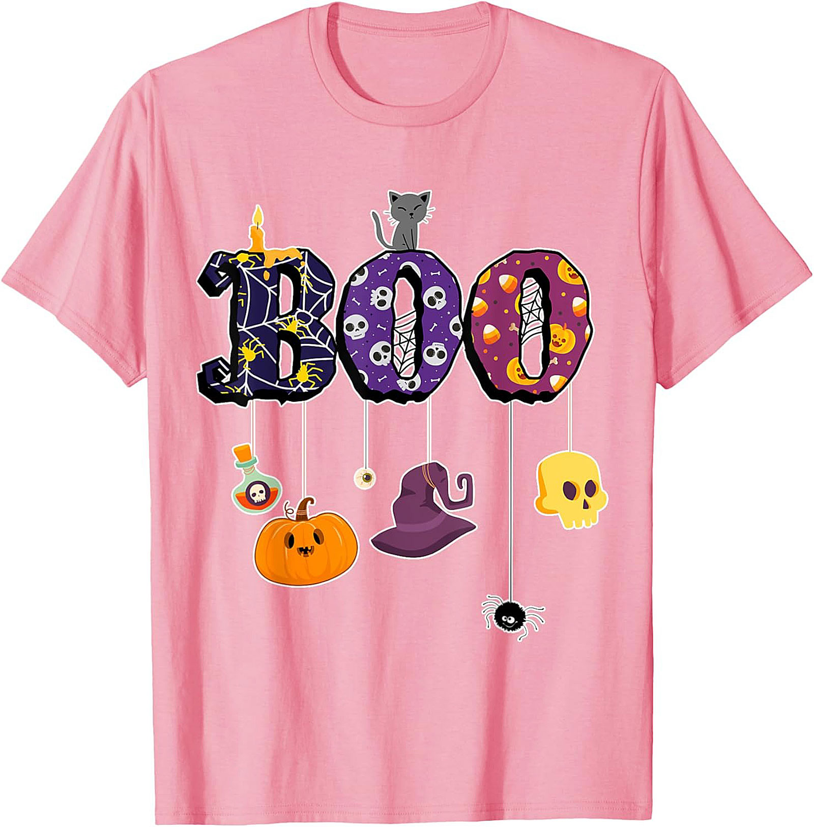 Halloween BOO Graphic Tee | Spooky Season Funny Shirt