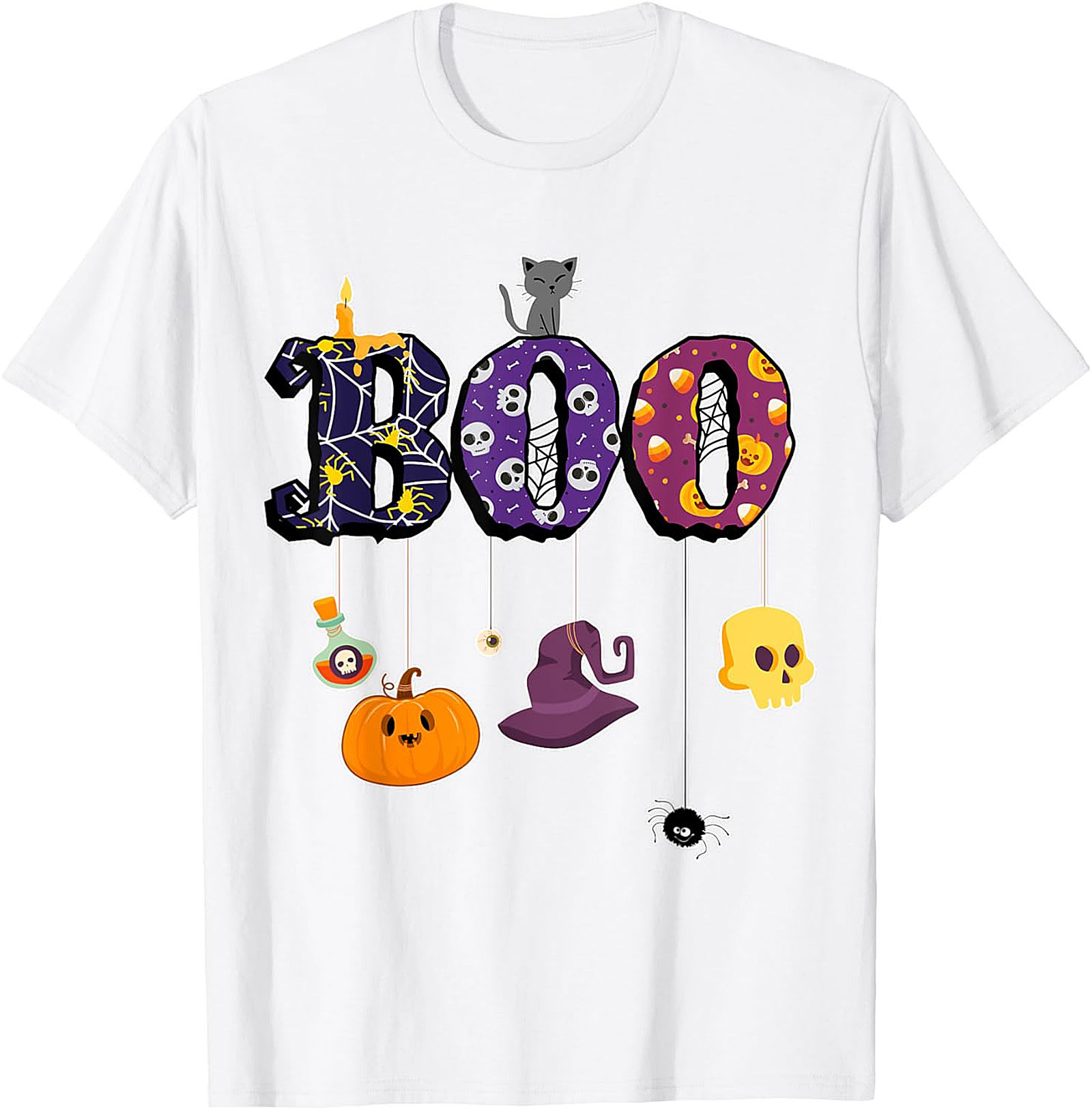 Halloween BOO Graphic Tee | Spooky Season Funny Shirt