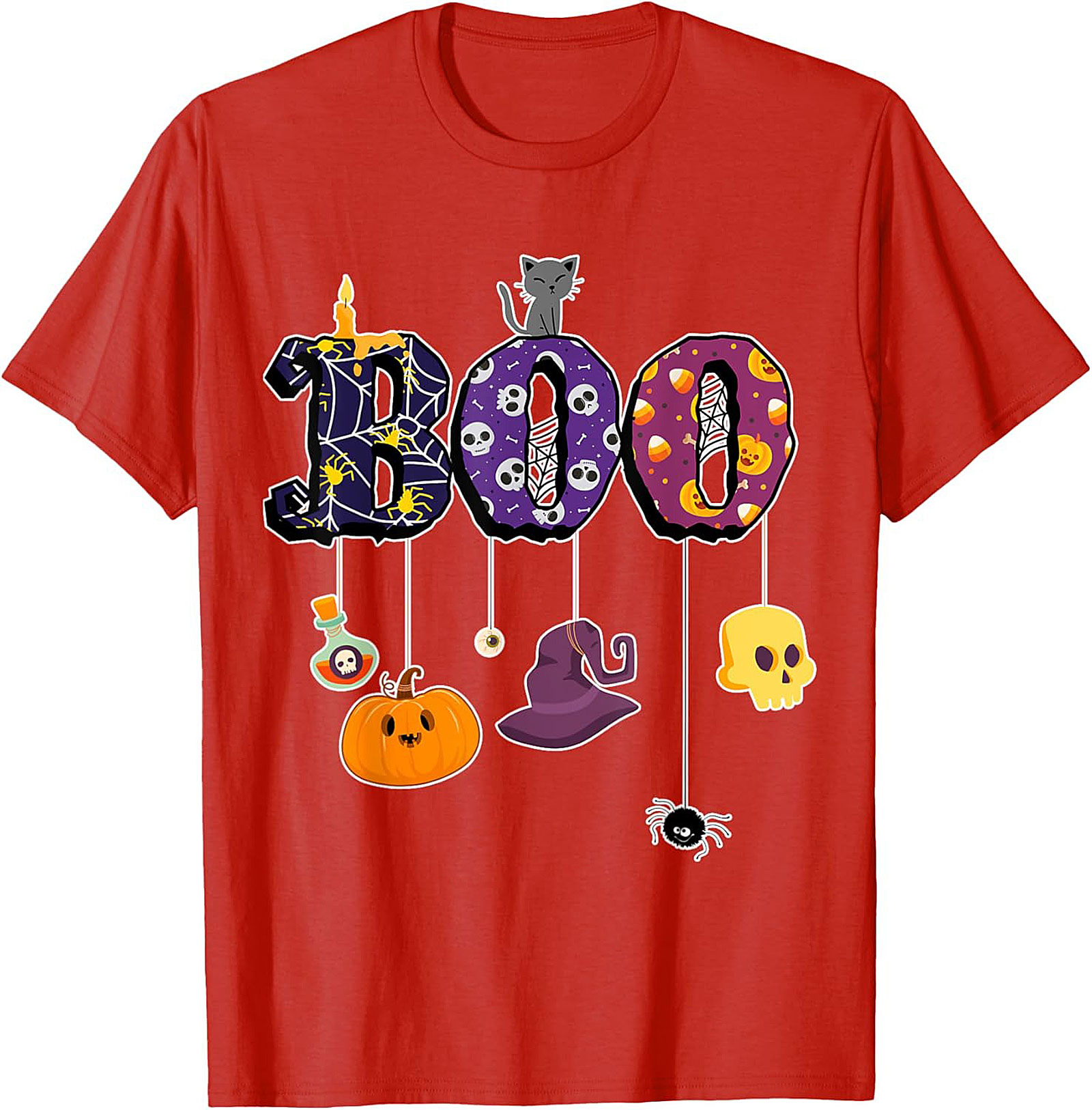 Halloween BOO Graphic Tee | Spooky Season Funny Shirt