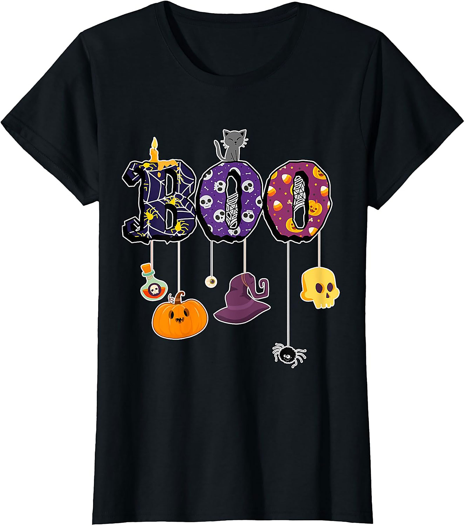 Halloween BOO Graphic Tee | Spooky Season Funny Shirt
