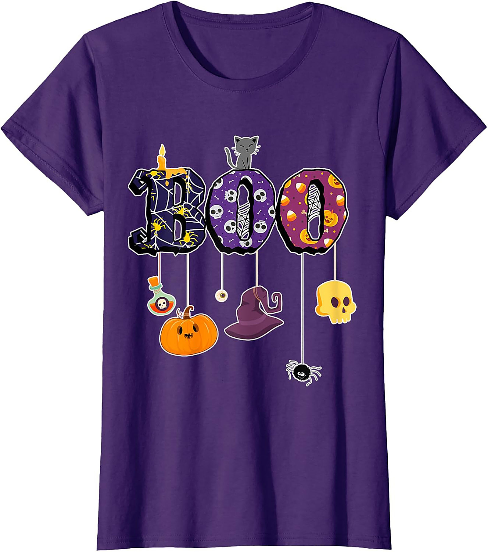 Halloween BOO Graphic Tee | Spooky Season Funny Shirt