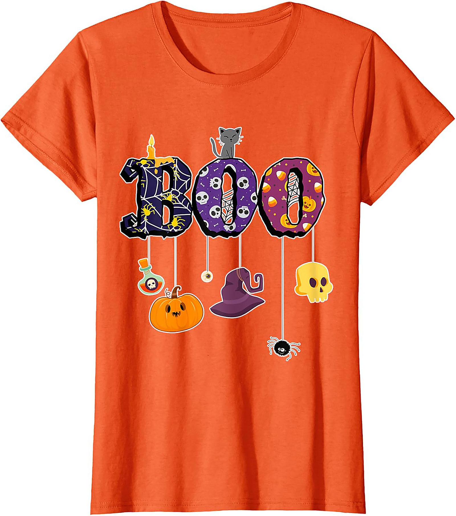 Halloween BOO Graphic Tee | Spooky Season Funny Shirt