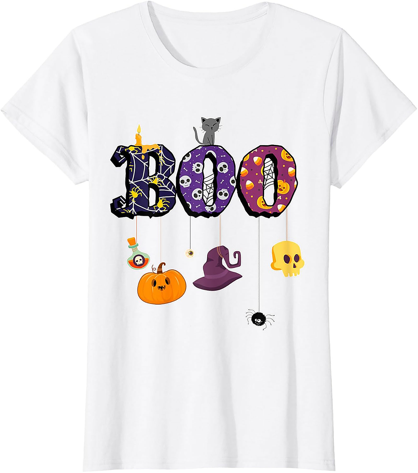 Halloween BOO Graphic Tee | Spooky Season Funny Shirt