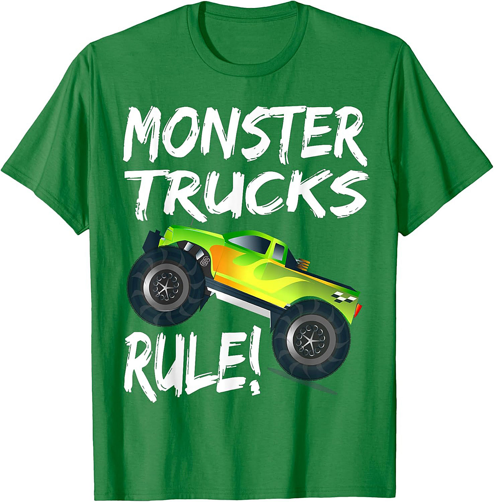 Monster Trucks Rule! Graphic Tee – Awesome Unisex Shirt for Truck Fans