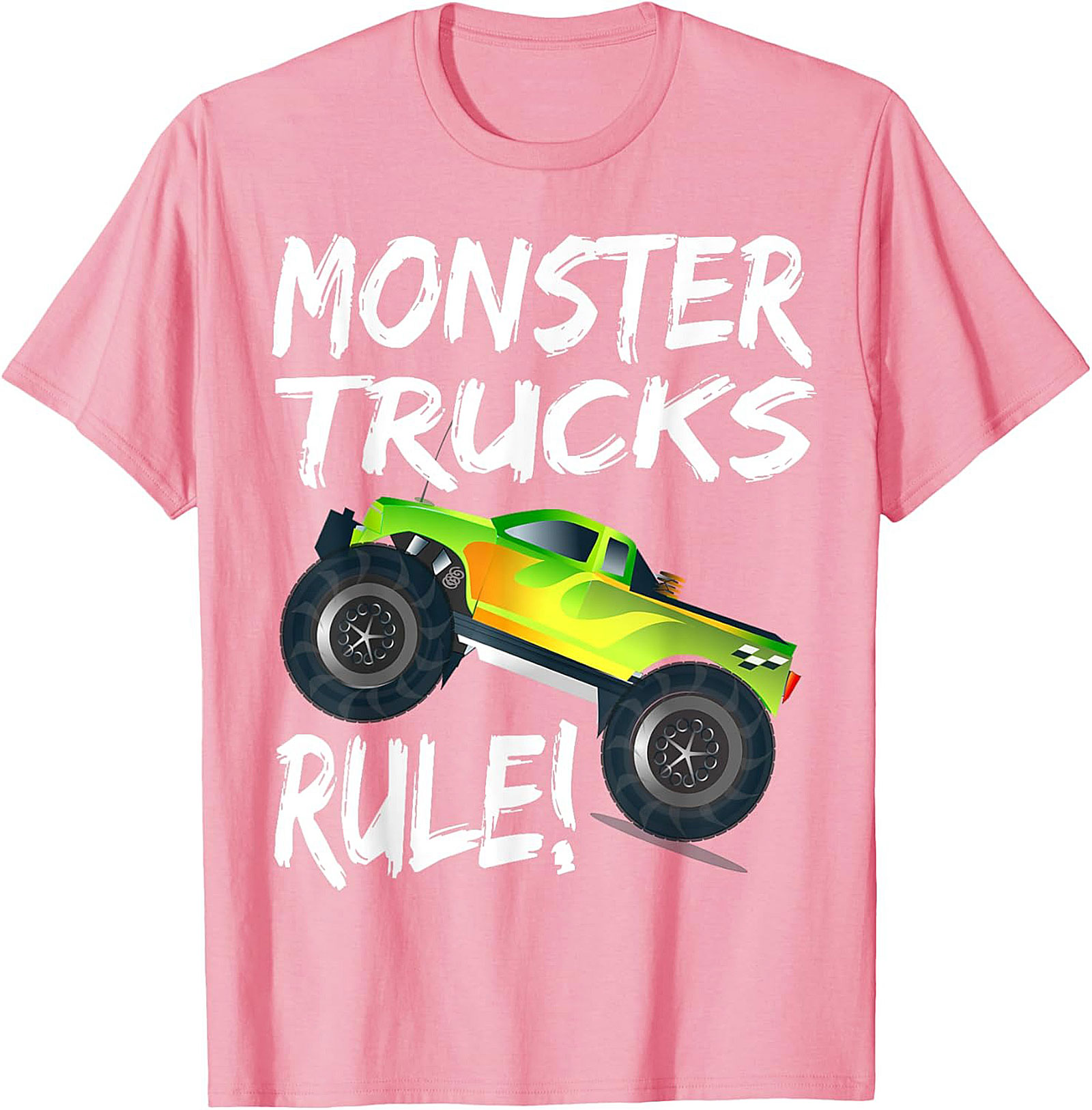 Monster Trucks Rule! Graphic Tee – Awesome Unisex Shirt for Truck Fans