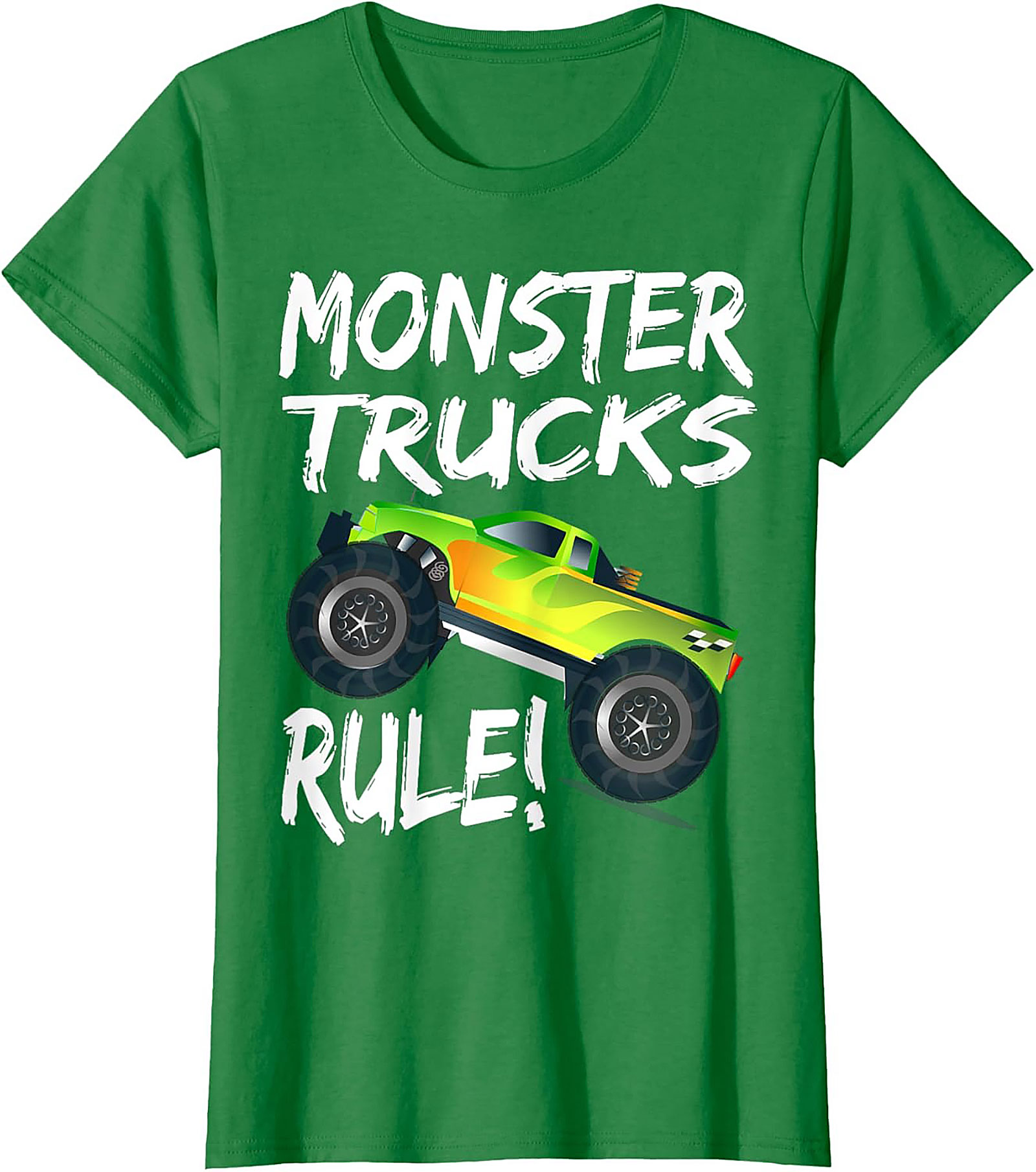 Monster Trucks Rule! Graphic Tee – Awesome Unisex Shirt for Truck Fans