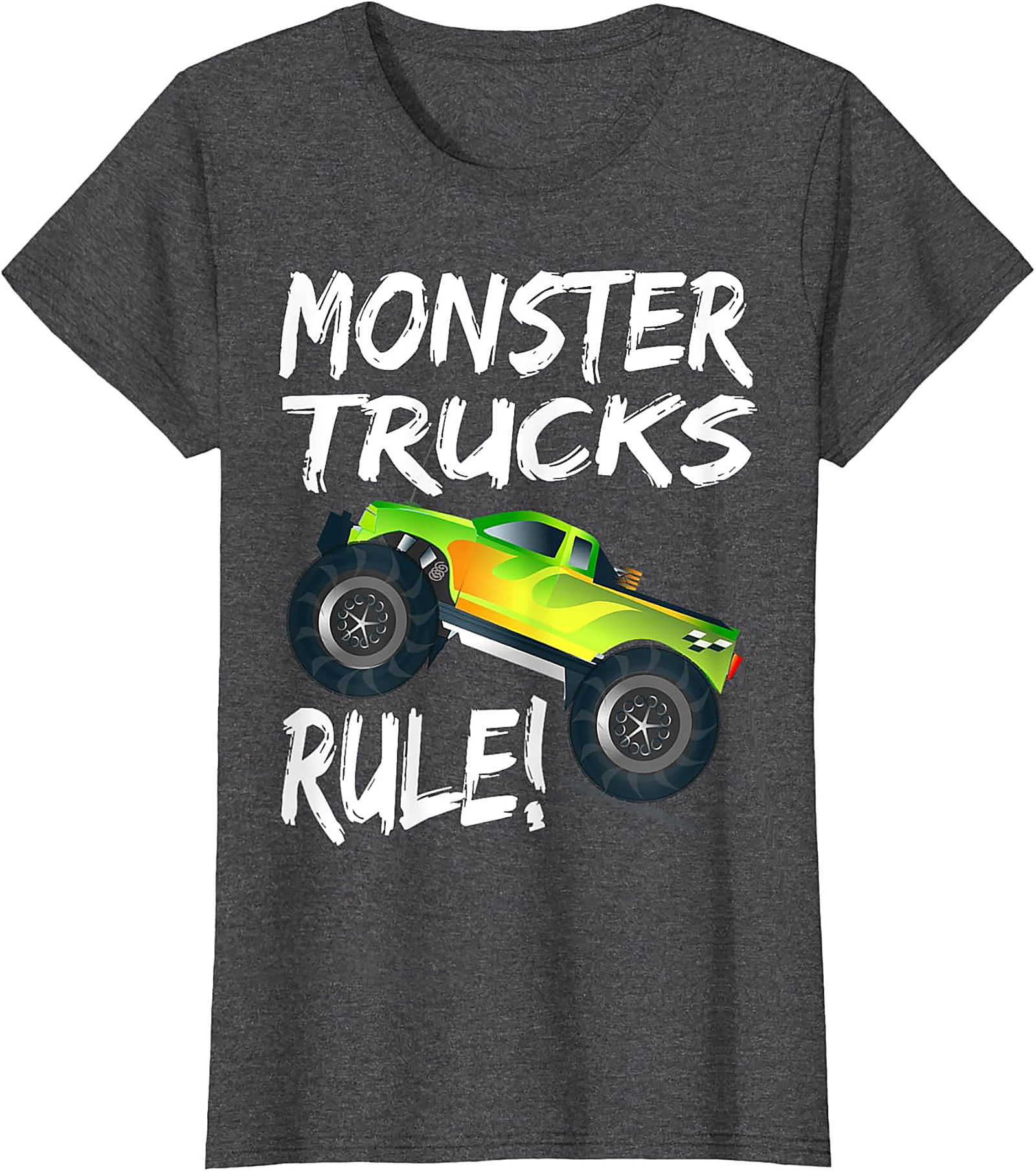 Monster Trucks Rule! Graphic Tee – Awesome Unisex Shirt for Truck Fans