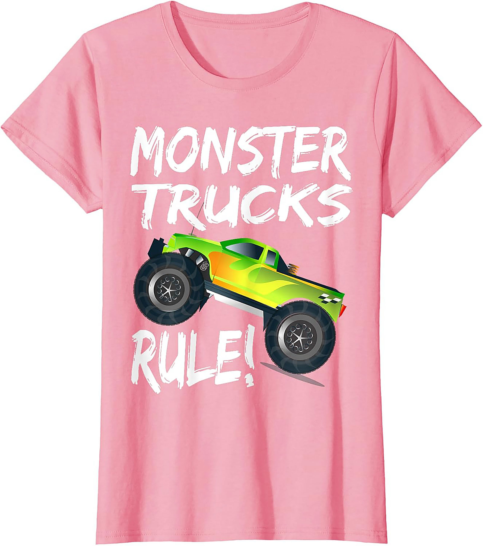 Monster Trucks Rule! Graphic Tee – Awesome Unisex Shirt for Truck Fans