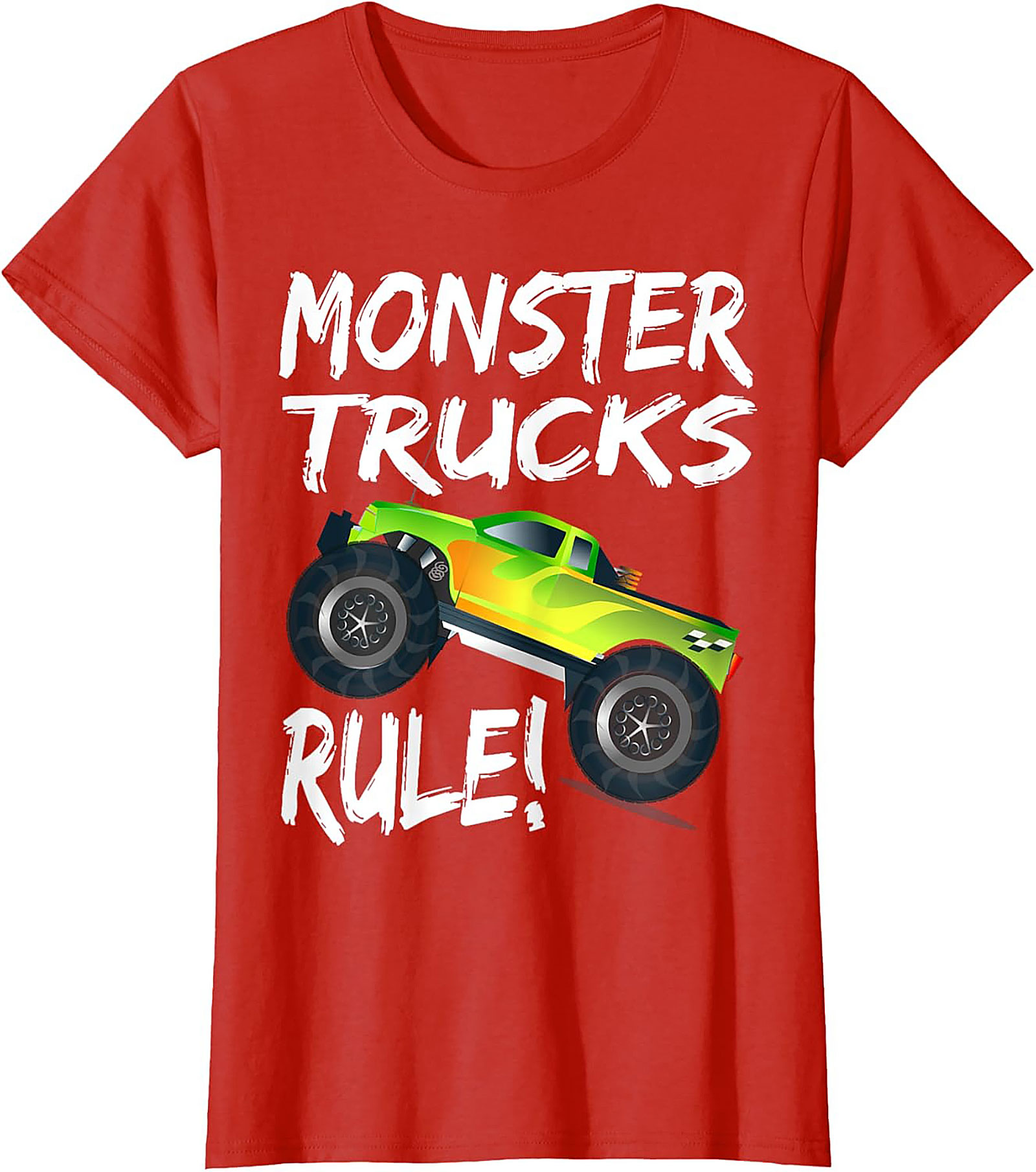 Monster Trucks Rule! Graphic Tee – Awesome Unisex Shirt for Truck Fans