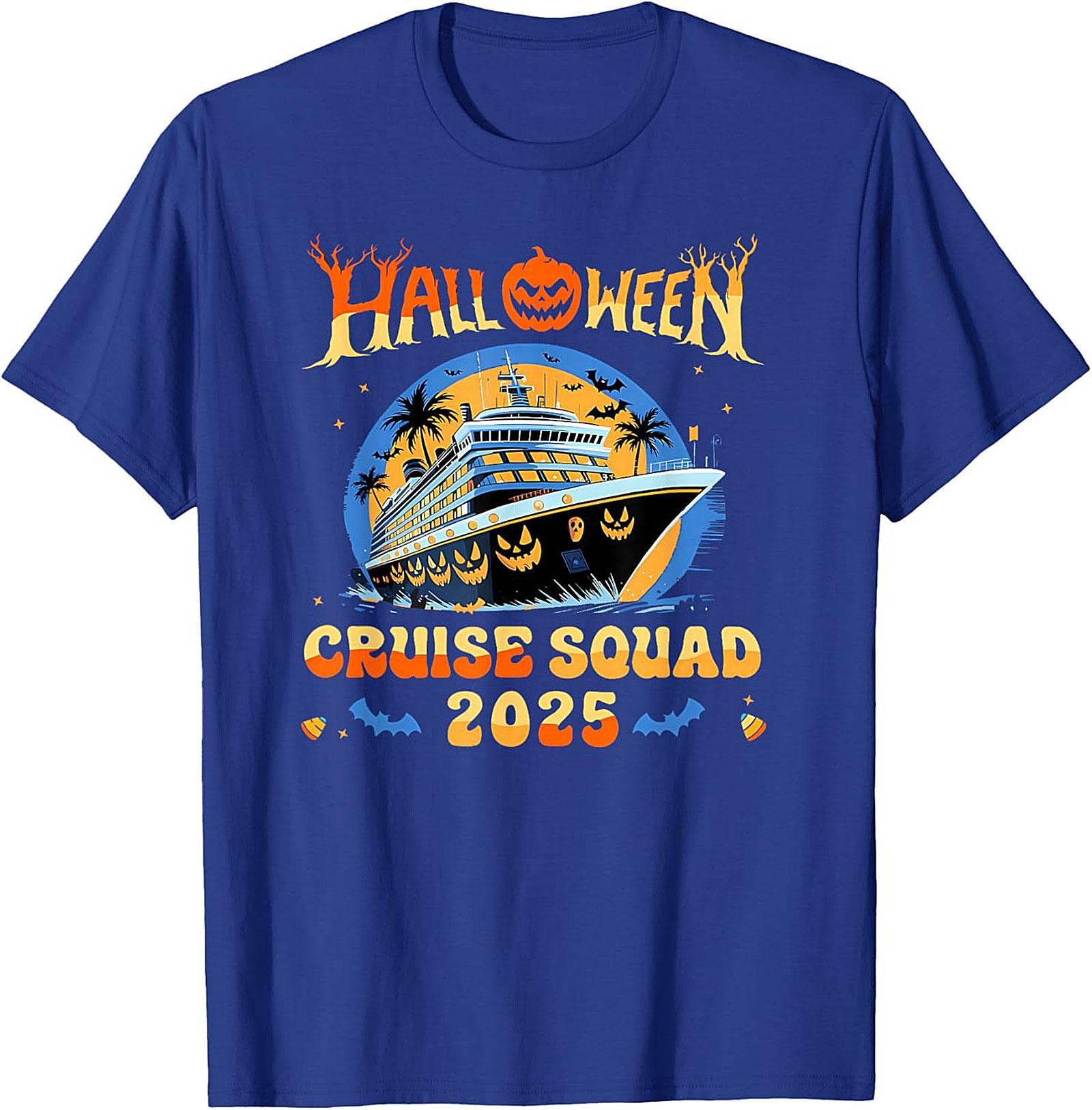 Halloween Cruise Squad T-Shirt 2025 | Spooky Graphic Tee
