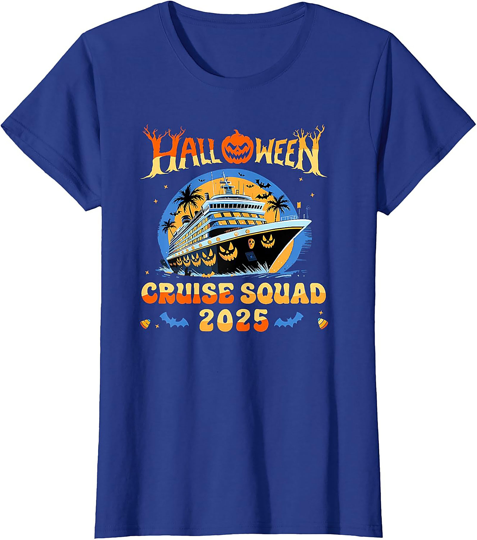 Halloween Cruise Squad T-Shirt 2025 | Spooky Graphic Tee