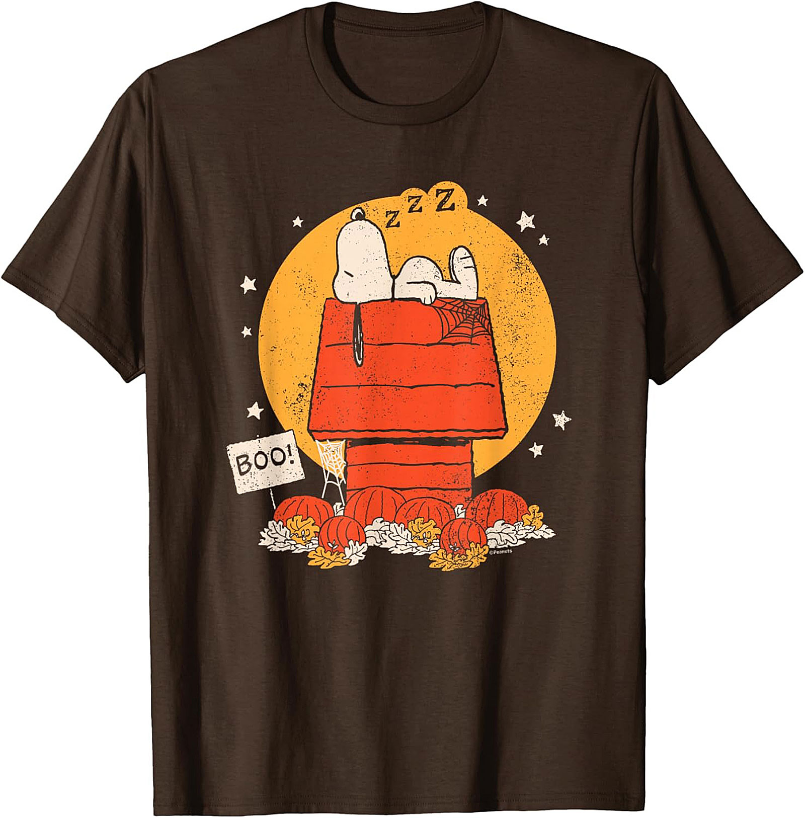 Snoopy Halloween T-shirt | Peanuts Funny Graphic Tee