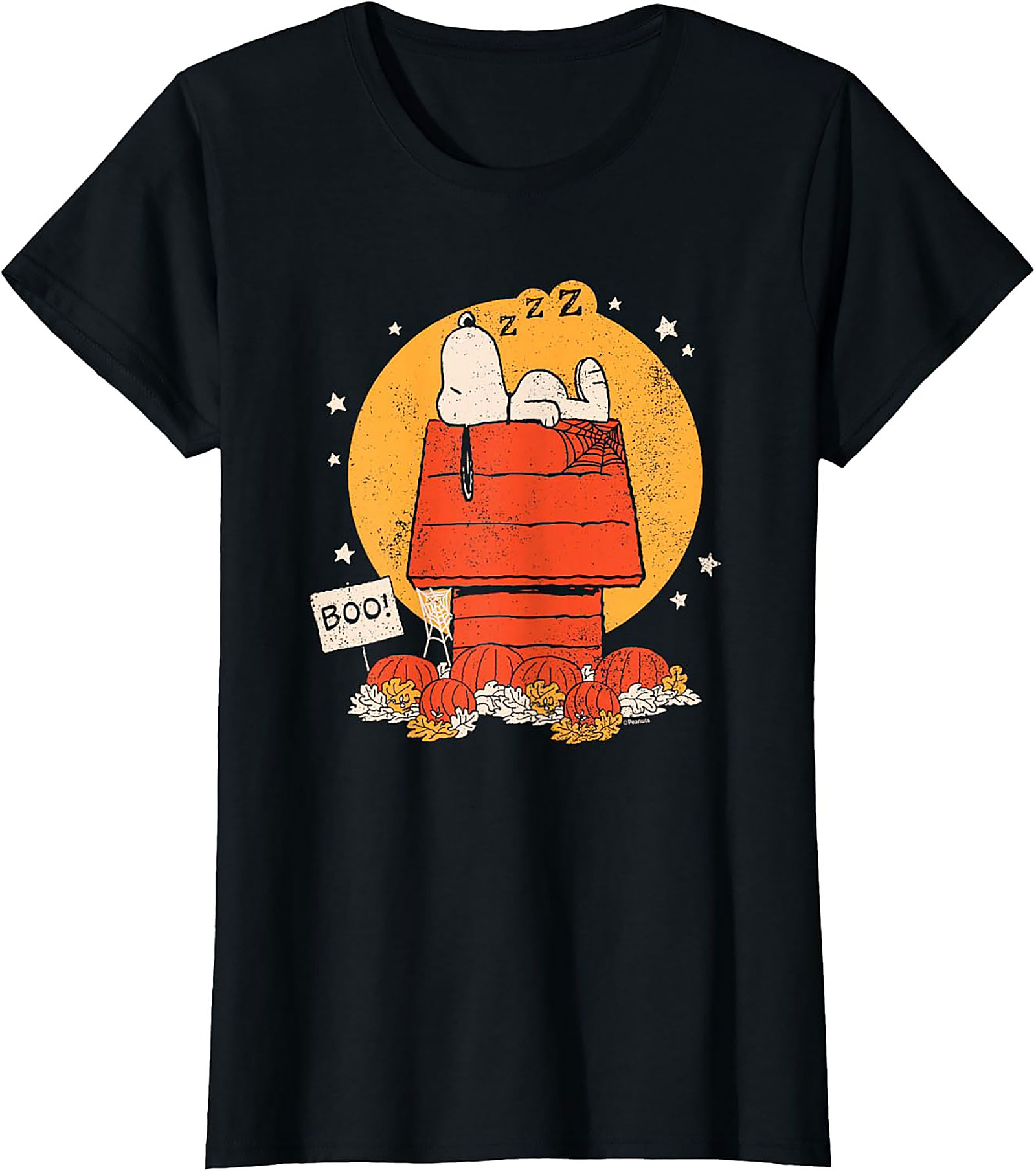 Snoopy Halloween T-shirt | Peanuts Funny Graphic Tee
