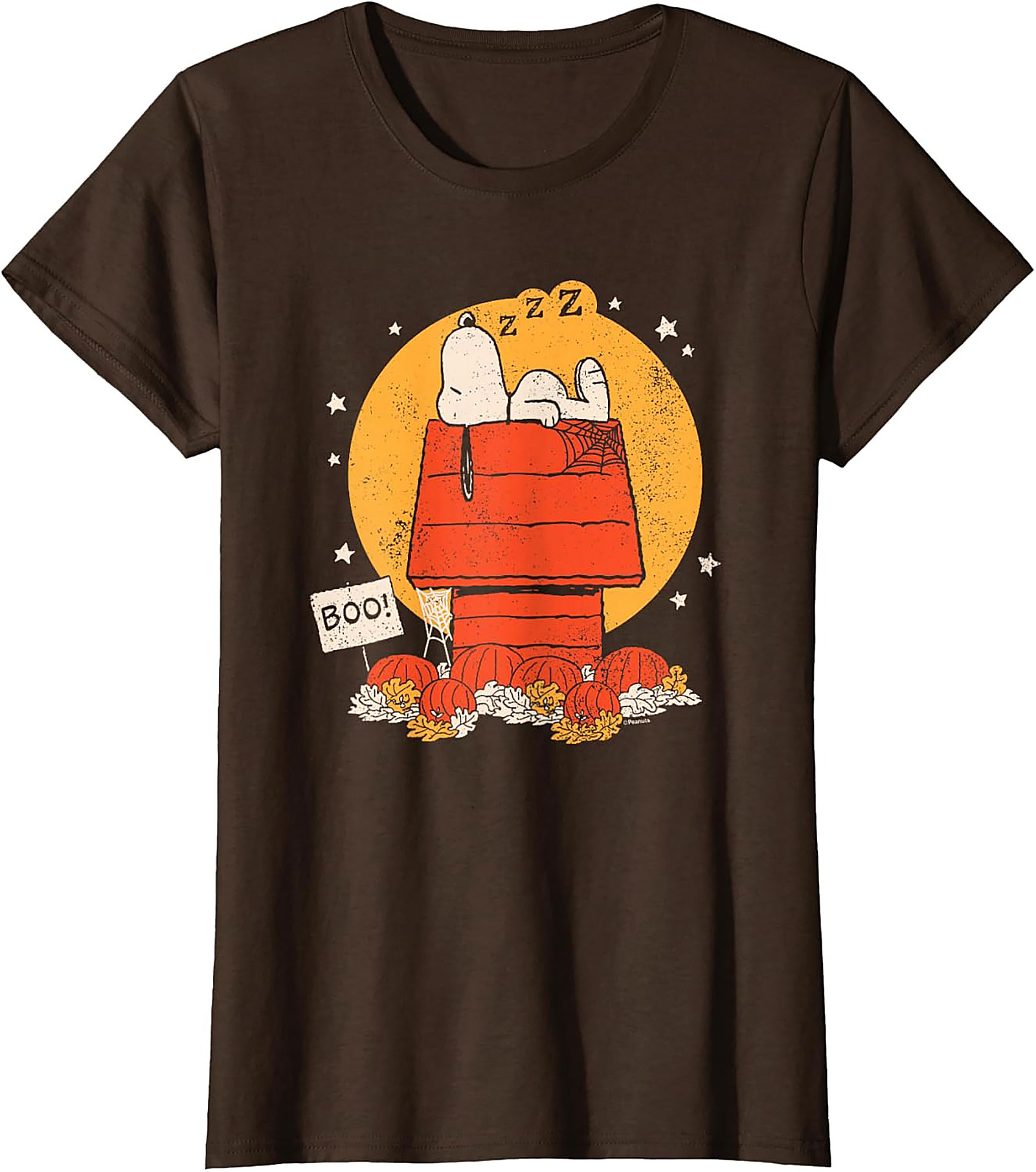 Snoopy Halloween T-shirt | Peanuts Funny Graphic Tee