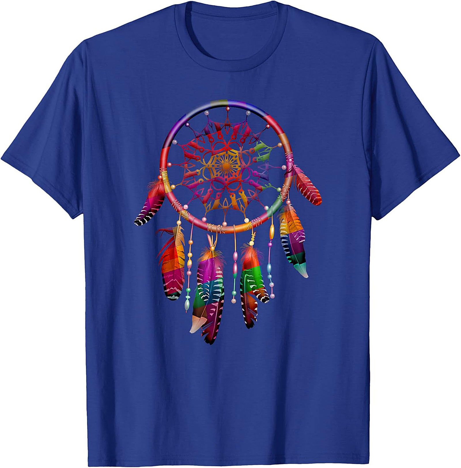 Rainbow Dreamcatcher Graphic Tee Spiritual Unisex Shirt